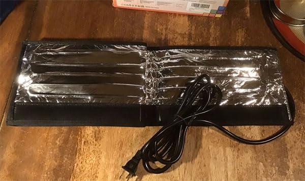 codree Water Pipe Heat Blanket - 38.5 x 6 Water Pipe Heat Tape - Aluminum Foil Freeze Protection Heating Cable for Metal and Plastic Pipes, 110V, Max Temperature 60 customer photo 1