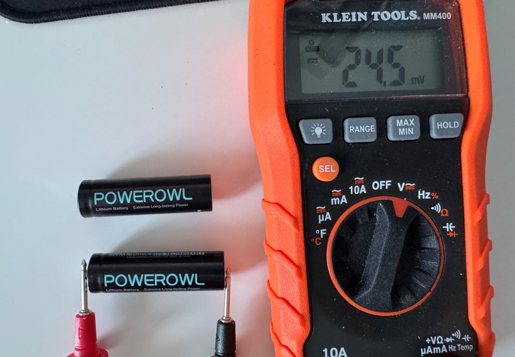 POWEROWL Lithium AA Batteries, 1.5V High Capacity Double A Battery for Camera Freezer Thermometer etc, 12 Pack (Non-Rechargeable) customer photo 2