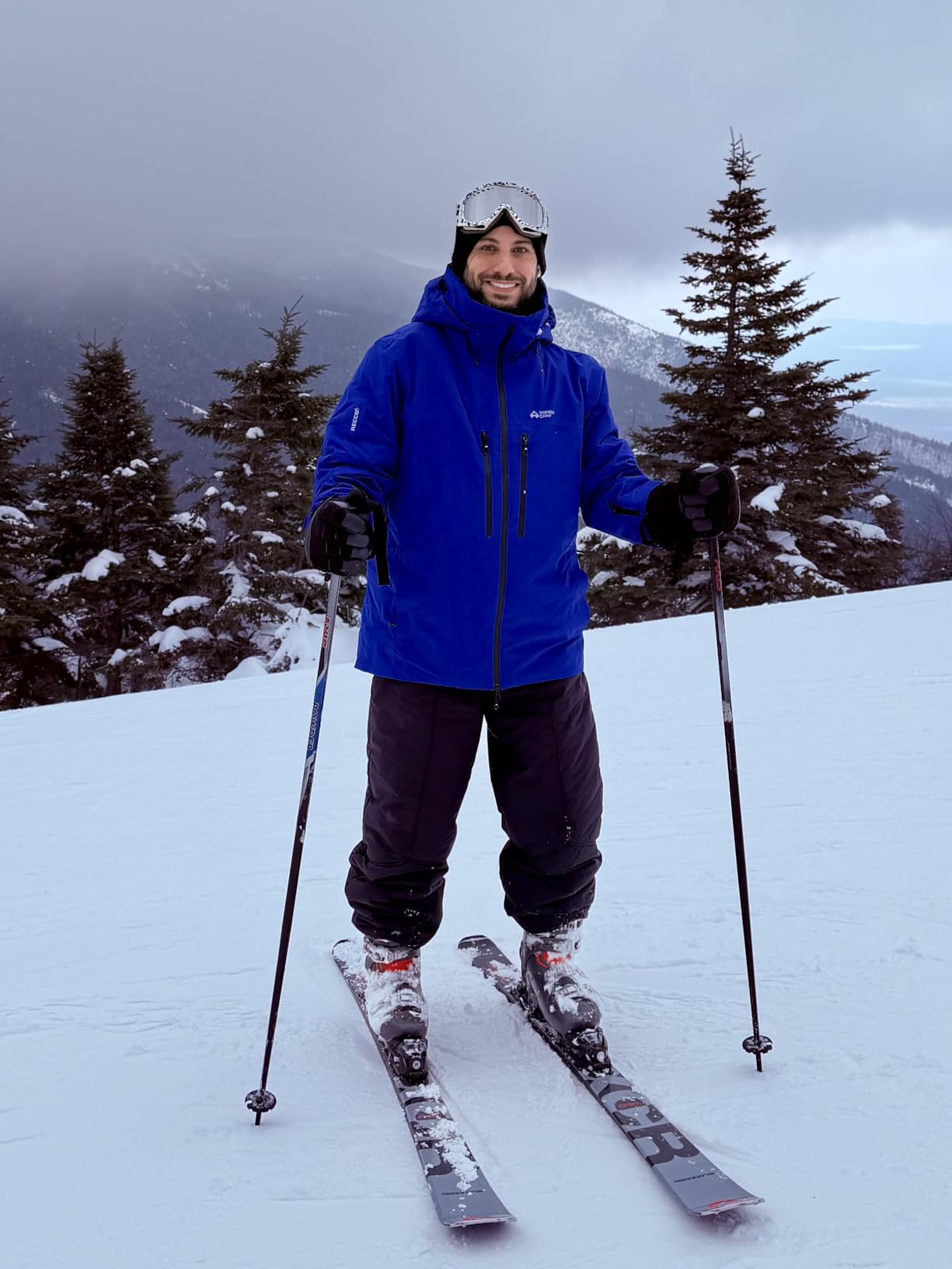 Pioneer Camp Men's Ski Jacket Waterproof Insulated Snowboard Gear Cold Weather Winter Warm Mountain Snow Coat customer photo 2