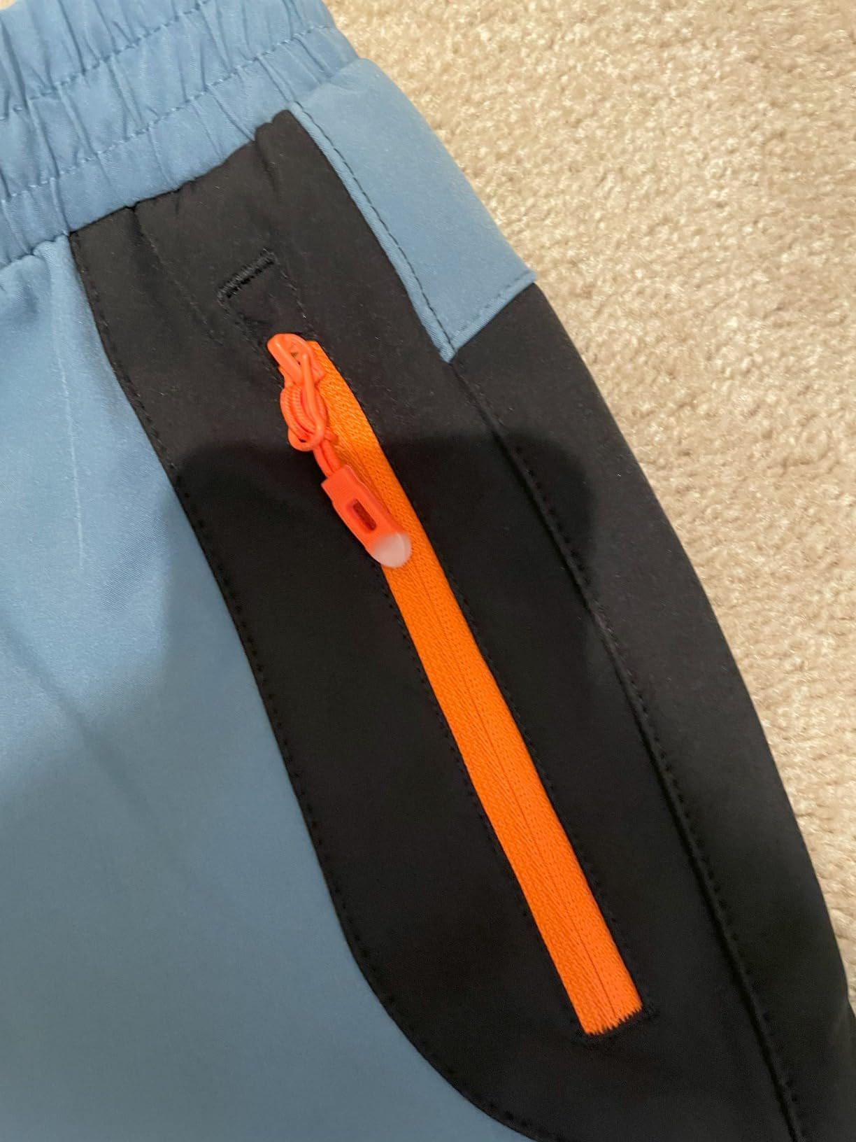 MoFiz Kids Fleece Lined Hiking Snow Ski Pants Boys Waterproof Winter Warm Outdoor Pants with Zippered Pocket customer photo 1