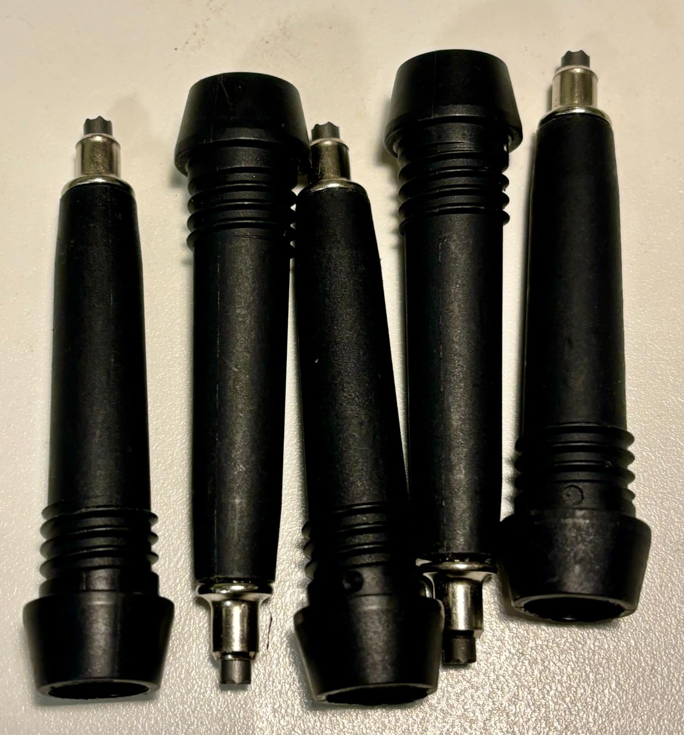 5 Pack Trekking Poles Carbide Tips Replacement Universal Tungsten Steel Rod End Tip for Outdoor Hiking Stick Cane Climbing Walking Pole Gear Worn Repair Accessories customer photo 1
