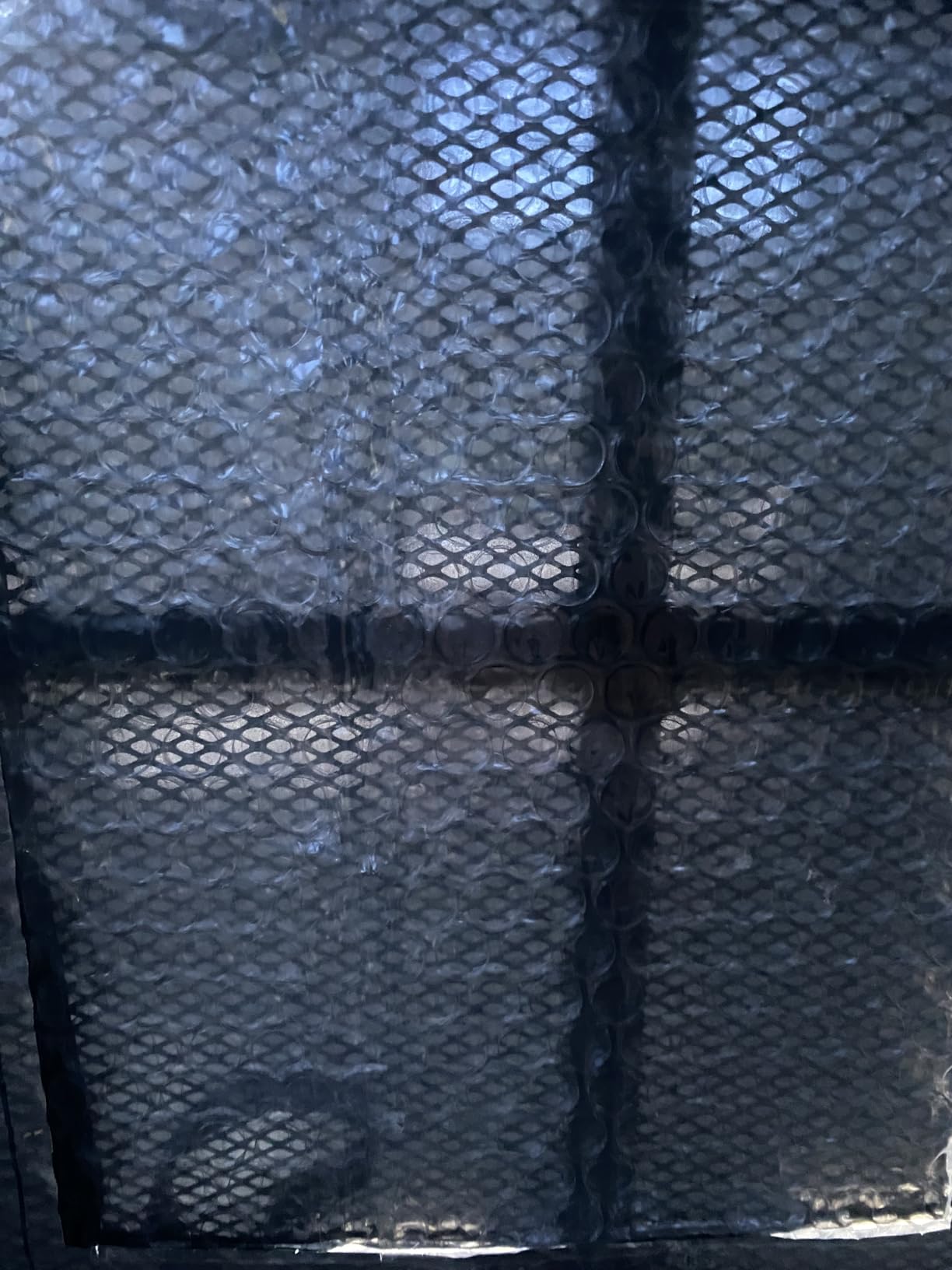 Reflective Bubble Insulation Sheet, Double Side Aluminum Foil Bubble Shield, Aluminum Foil Thermal Insulation Radiant Barrier for Windows, RV, Roof, Garage Door (23.6IN X 10FT) customer photo 1