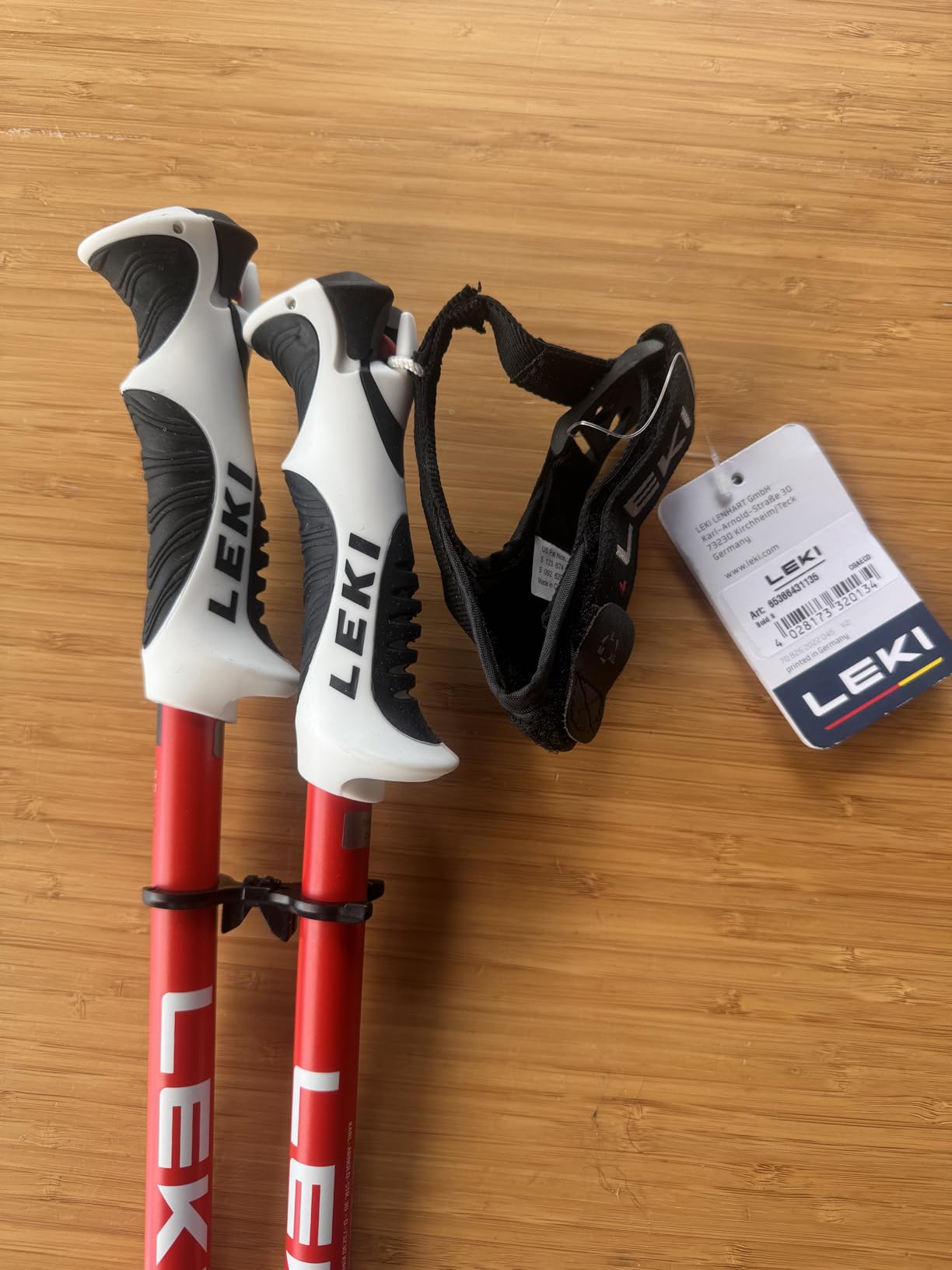 LEKI Bold S Lightweight Aluminum Ski Poles for Alpine Skiing customer photo 2
