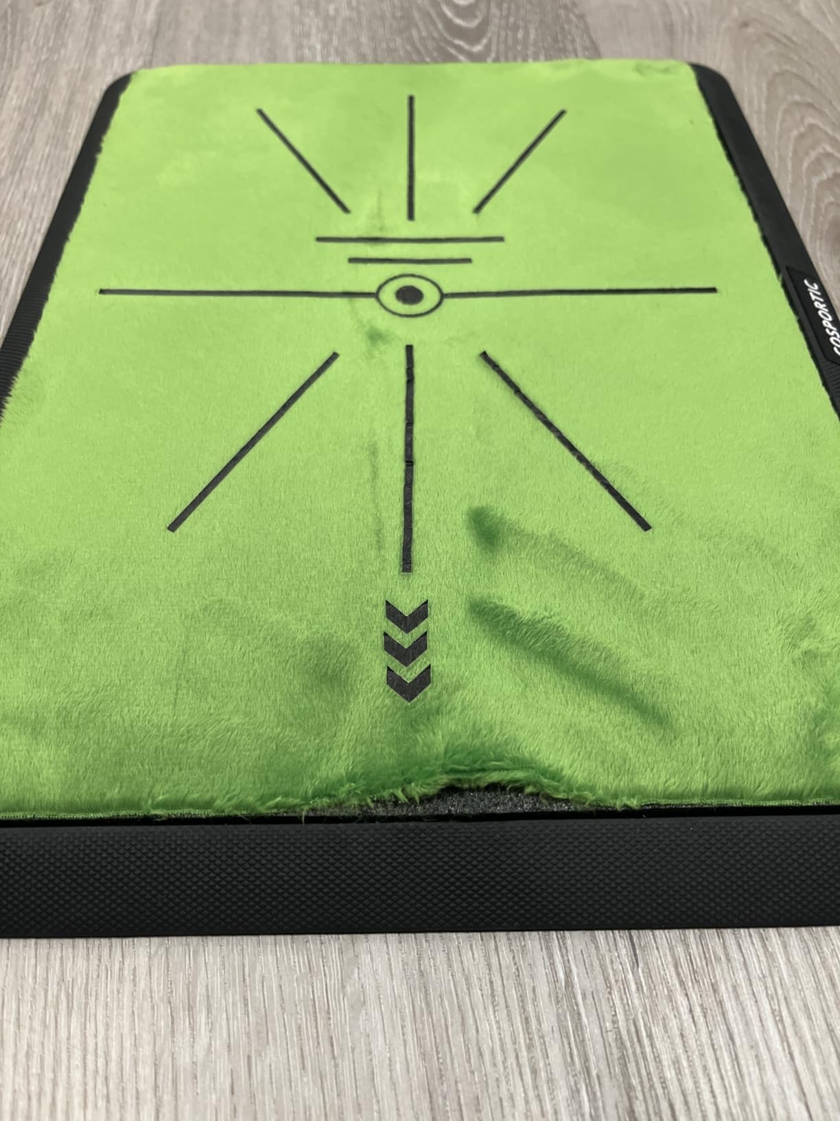 COSPORTIC Golf Hitting Mat, Golf Training Mat for Swing Path Feedback Detection Batting,Extra Replaceable Golf Practice Mat, Golf Gifts for Men Women for Home Indoor Outdoor customer photo 2