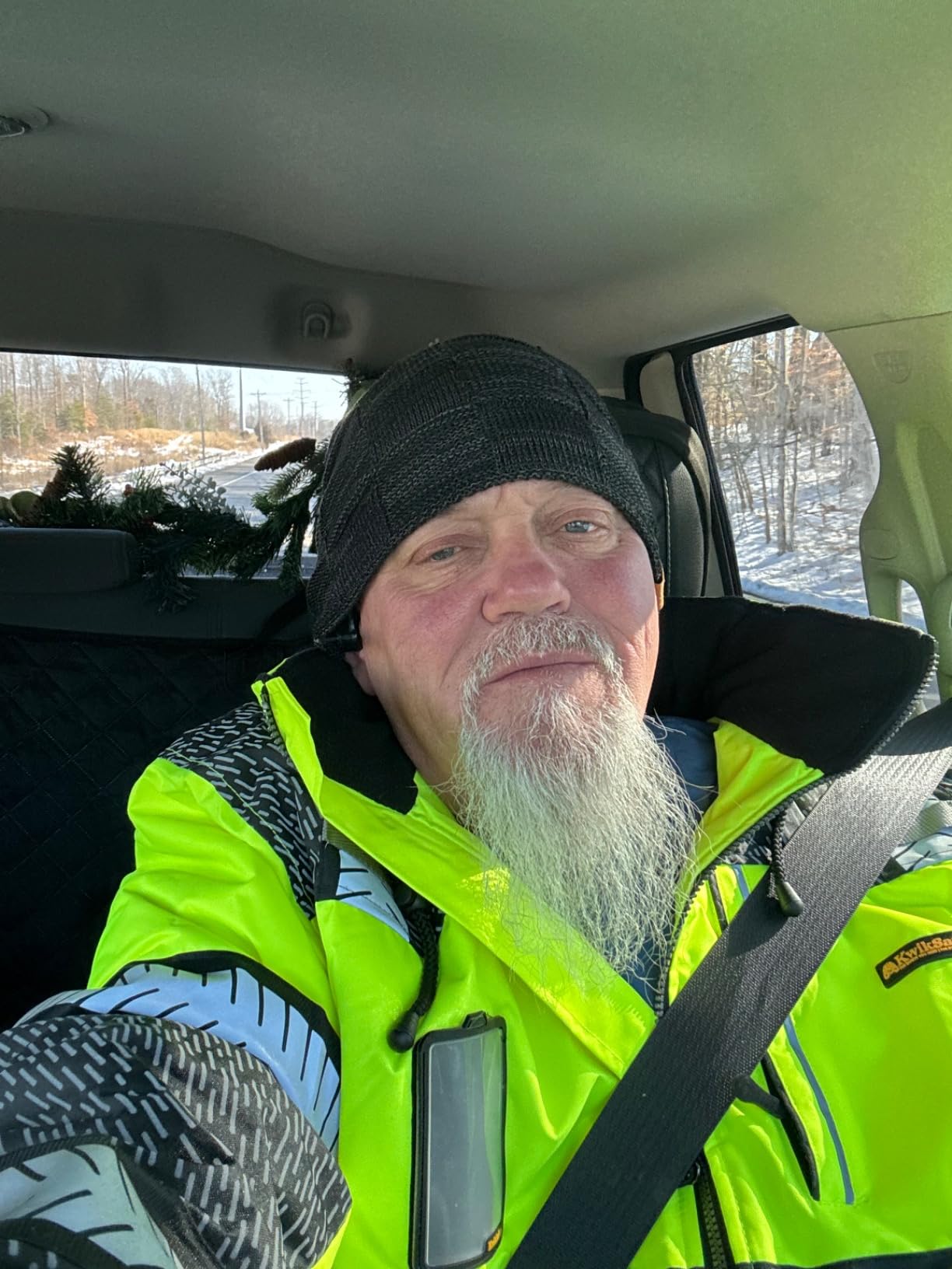KwikSafety Reflective Jackets | Men's Insulated Hi Vis Work Bombers | Yellow, Orange, Multicolor customer photo 1