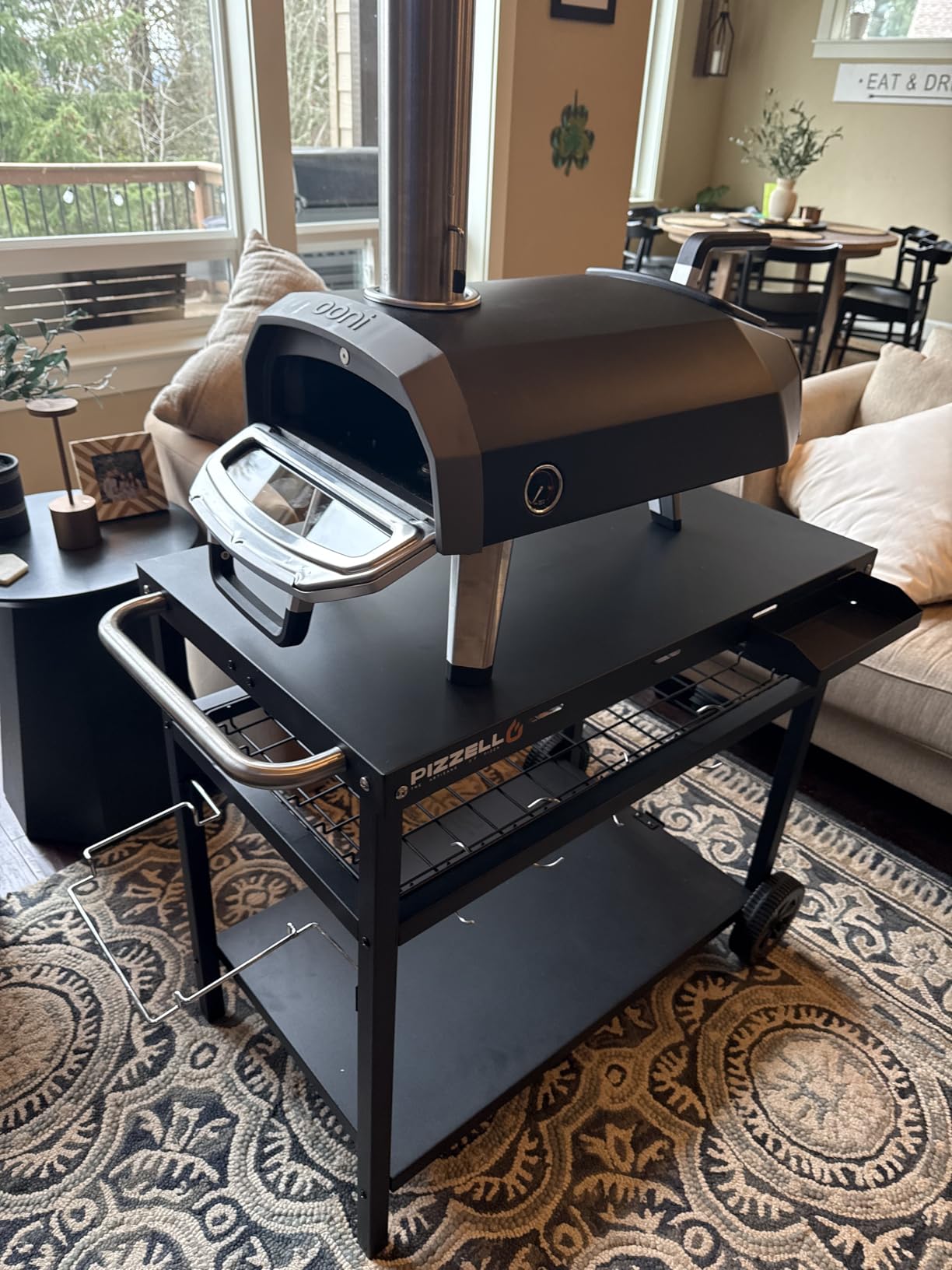 Ooni Karu 12 Multi-fuel Outdoor Portable Pizza Oven - Reaches 950F and Cooks 12 Inch Pizzas in 60 Seconds, Wood or Propane Gas Fired customer photo 1