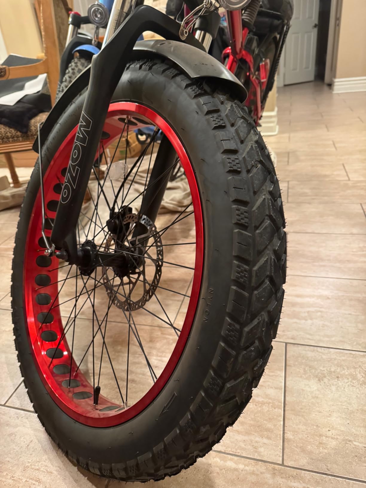 26x4 Fat E-Bike Tires-Heavy Duty, High-Performance 26 x 4.0/102-559 and Bike Tubes Compatible with 26x4.0 Electric Bike, MTB, Mountain, All-Terrain Directional Tread Bicycle Tires and Tubes-2 Pcs customer photo 1
