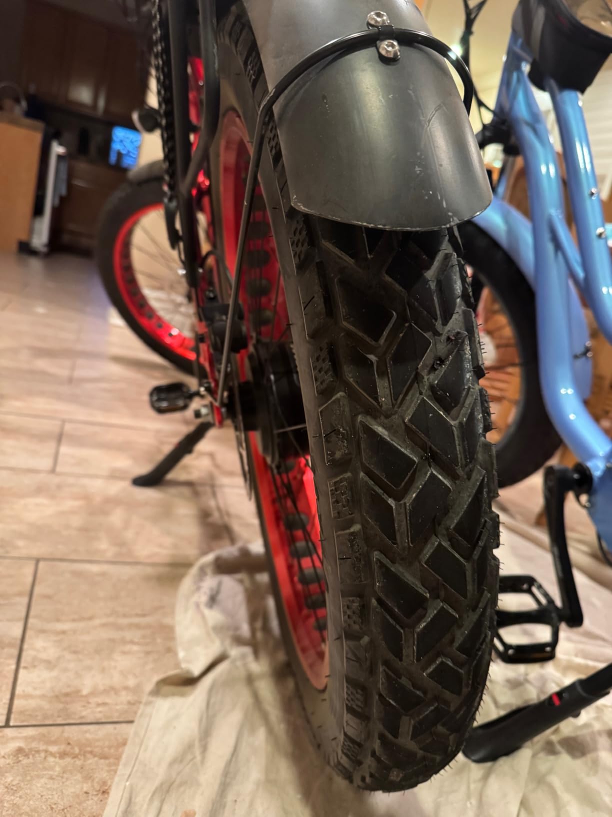 26x4 Fat E-Bike Tires-Heavy Duty, High-Performance 26 x 4.0/102-559 and Bike Tubes Compatible with 26x4.0 Electric Bike, MTB, Mountain, All-Terrain Directional Tread Bicycle Tires and Tubes-2 Pcs customer photo 2