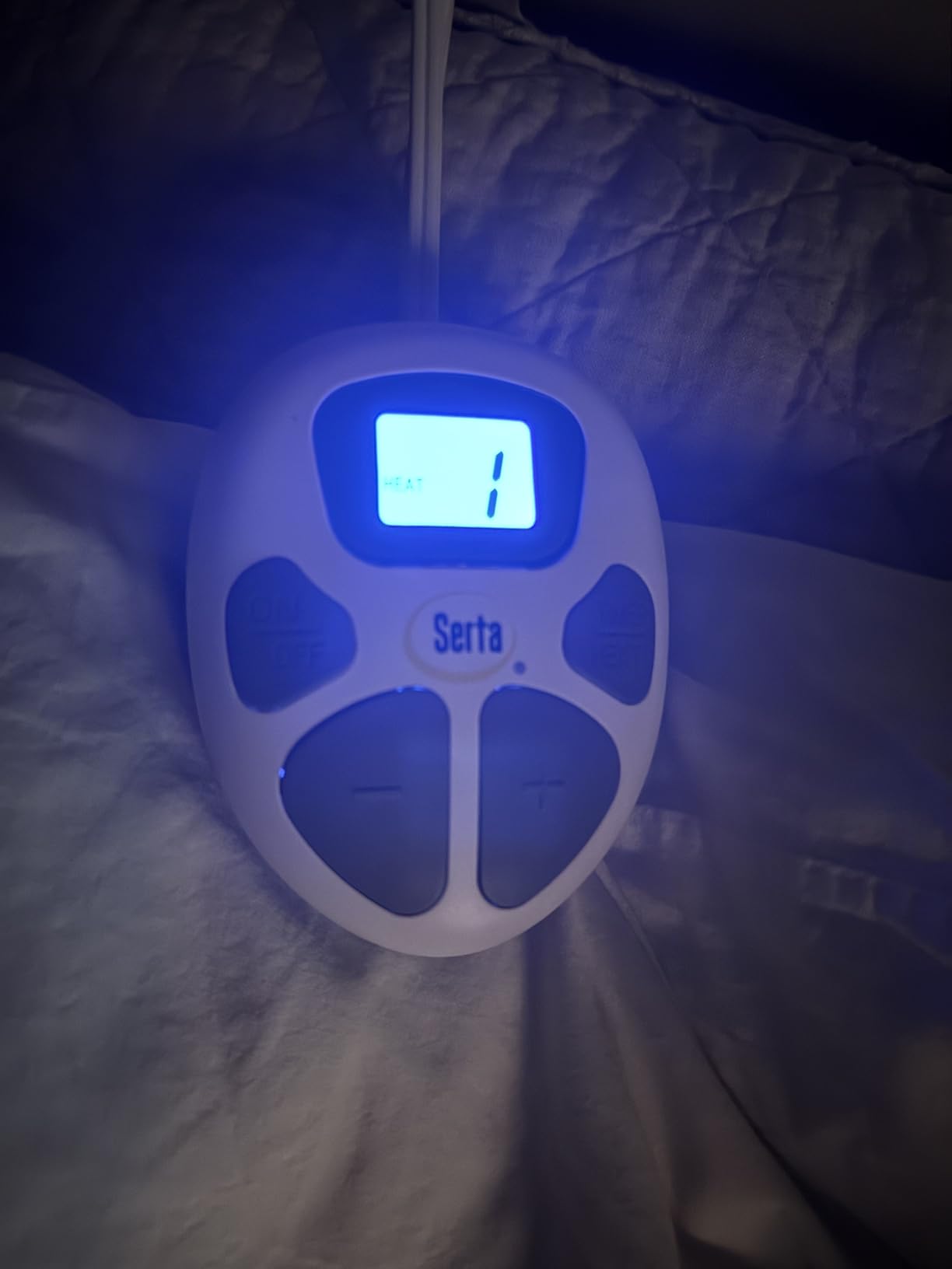 Serta Heated Mattress Pad King Size - Electric Mattress Pad, 10 Heat Setting Controller, Auto Shut Off Timer, Deep Elastic Pocket, Up to 17