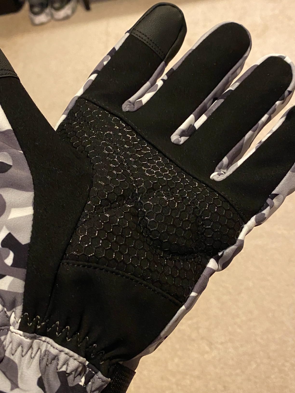 Rechargeable Heated Gloves for Men Women,7.4V Fast Heating Glove Liners, Hand Warmers Arthritis Heater Cold Winter Gloves, Snowmobile Camping Cycling Skiing Hiking Working customer photo 1