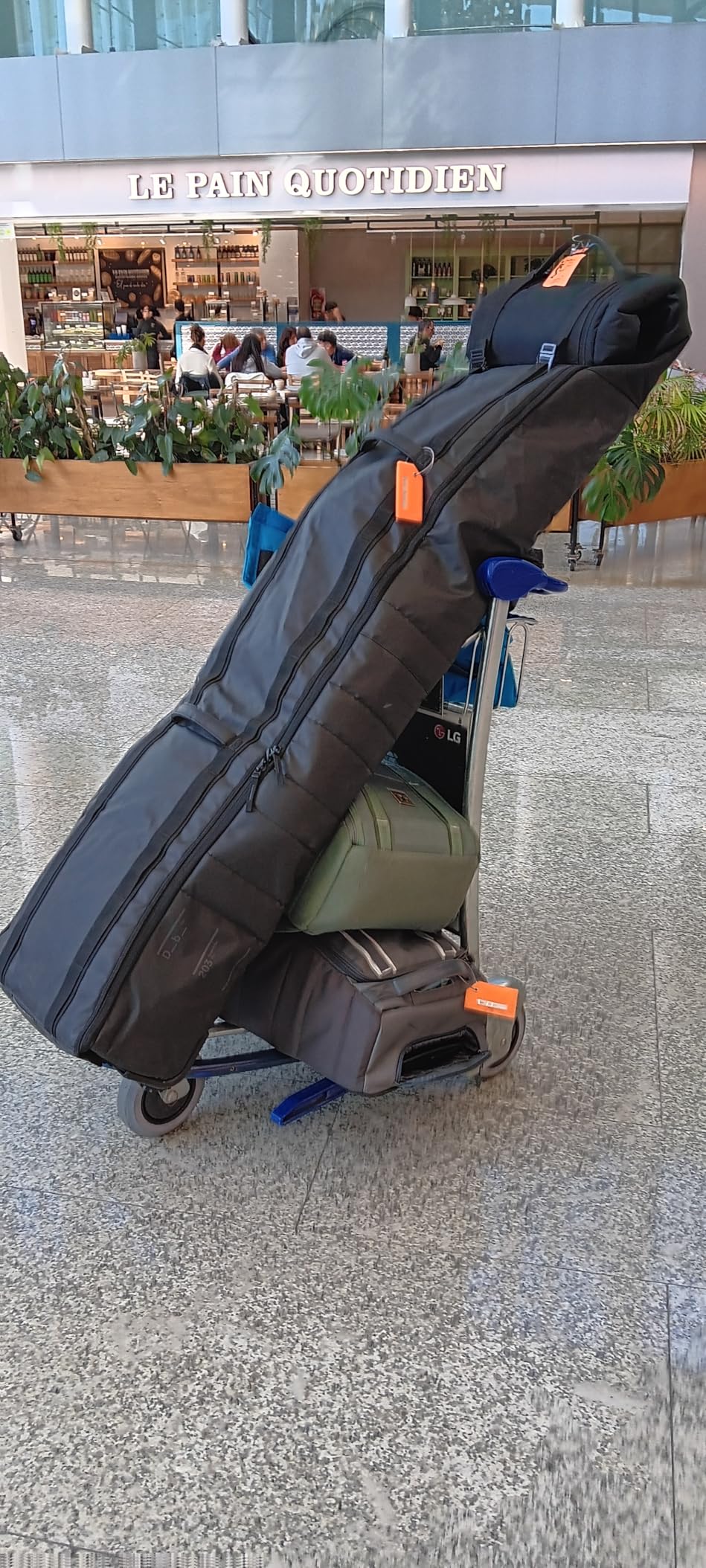 Db Journey Snow Roller - Ski Bag with Wheels, Adjustable Length Ski Travel Bag, Fits 2 Pairs of Skis, Padded, Compressible, Roller Bag Attachment customer photo 1