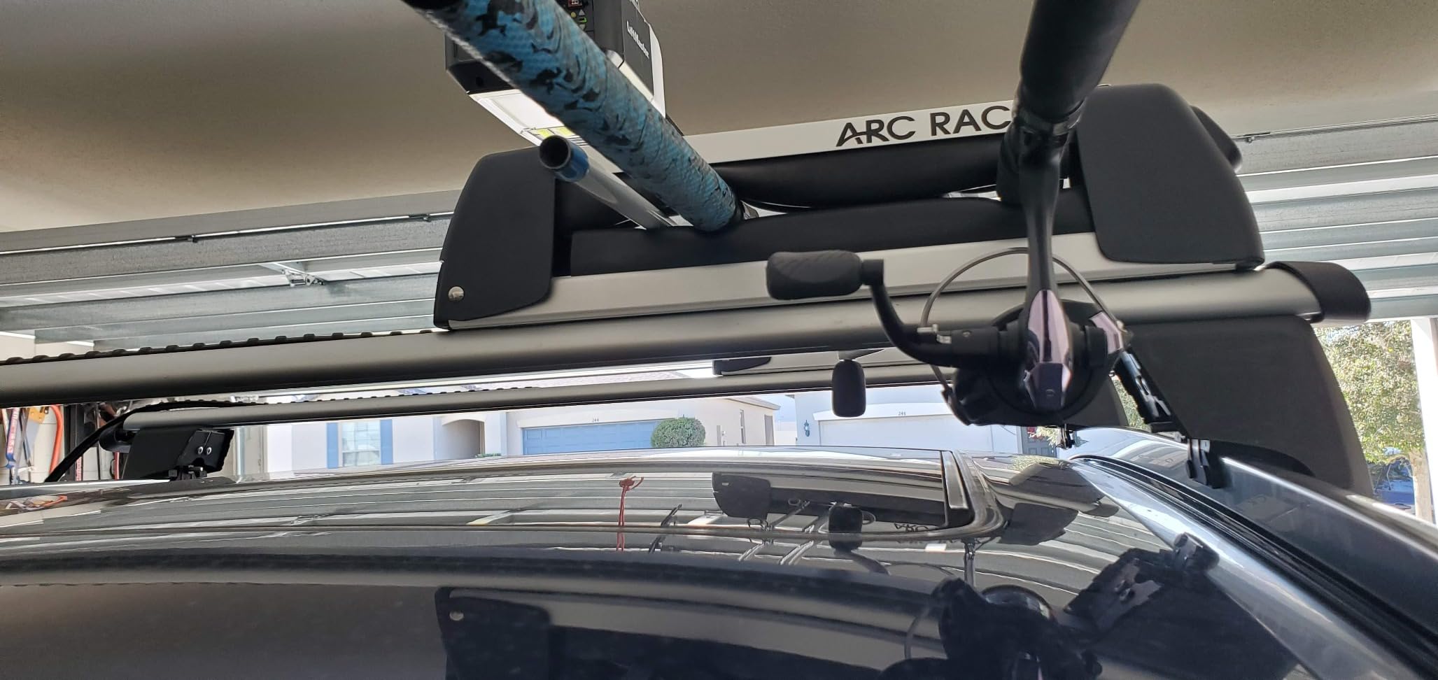 Ski Rack: Snowboard Rack, Fishing Pole Car Rack, Cross Country Ski Rack, Skate Board Rack, Kayak Paddles, Water Skis, Skate Boards customer photo 2