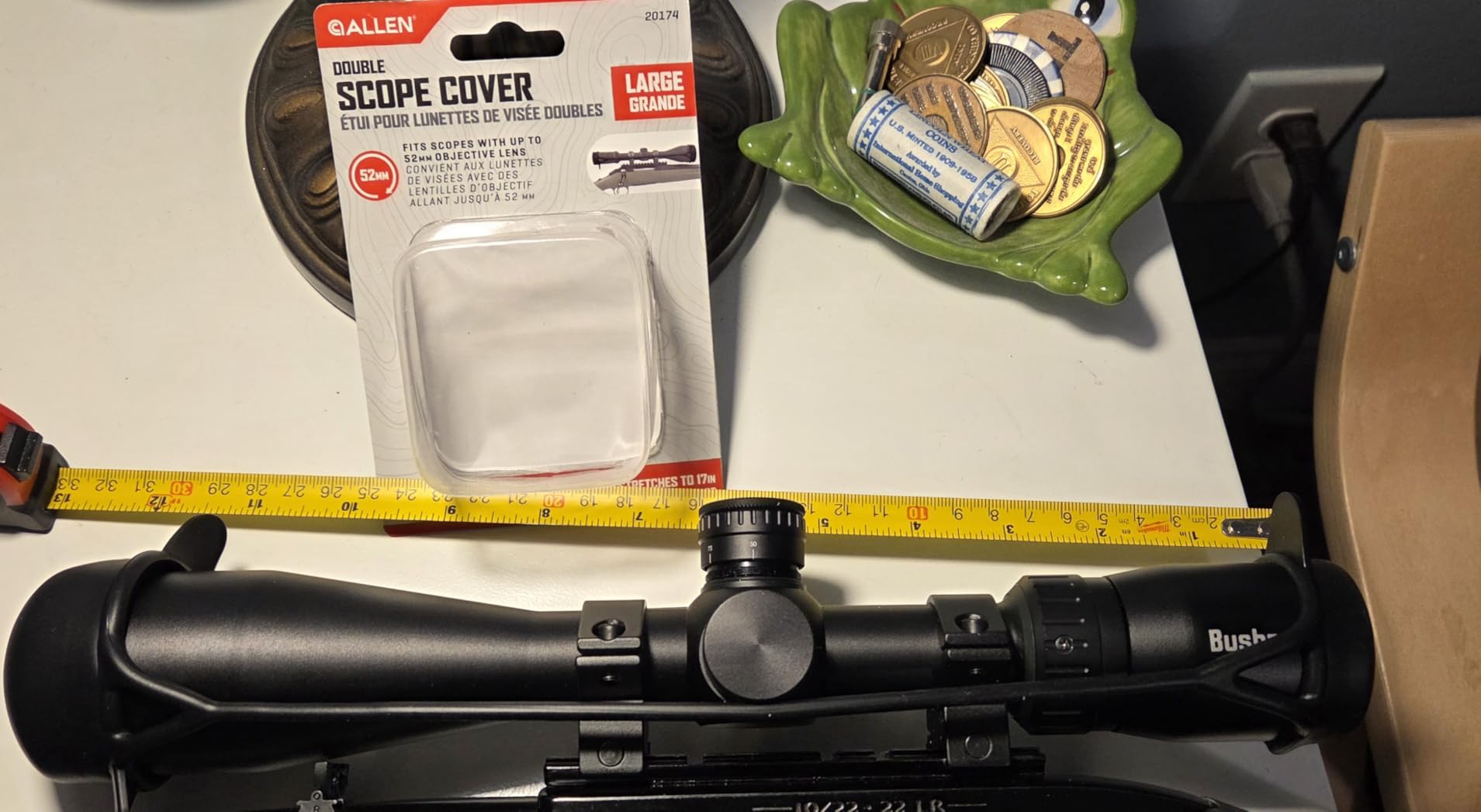 Allen Company Peak Neoprene Scope Cover - Durable Neoprene Optics Sleeve - Fits Medium (12