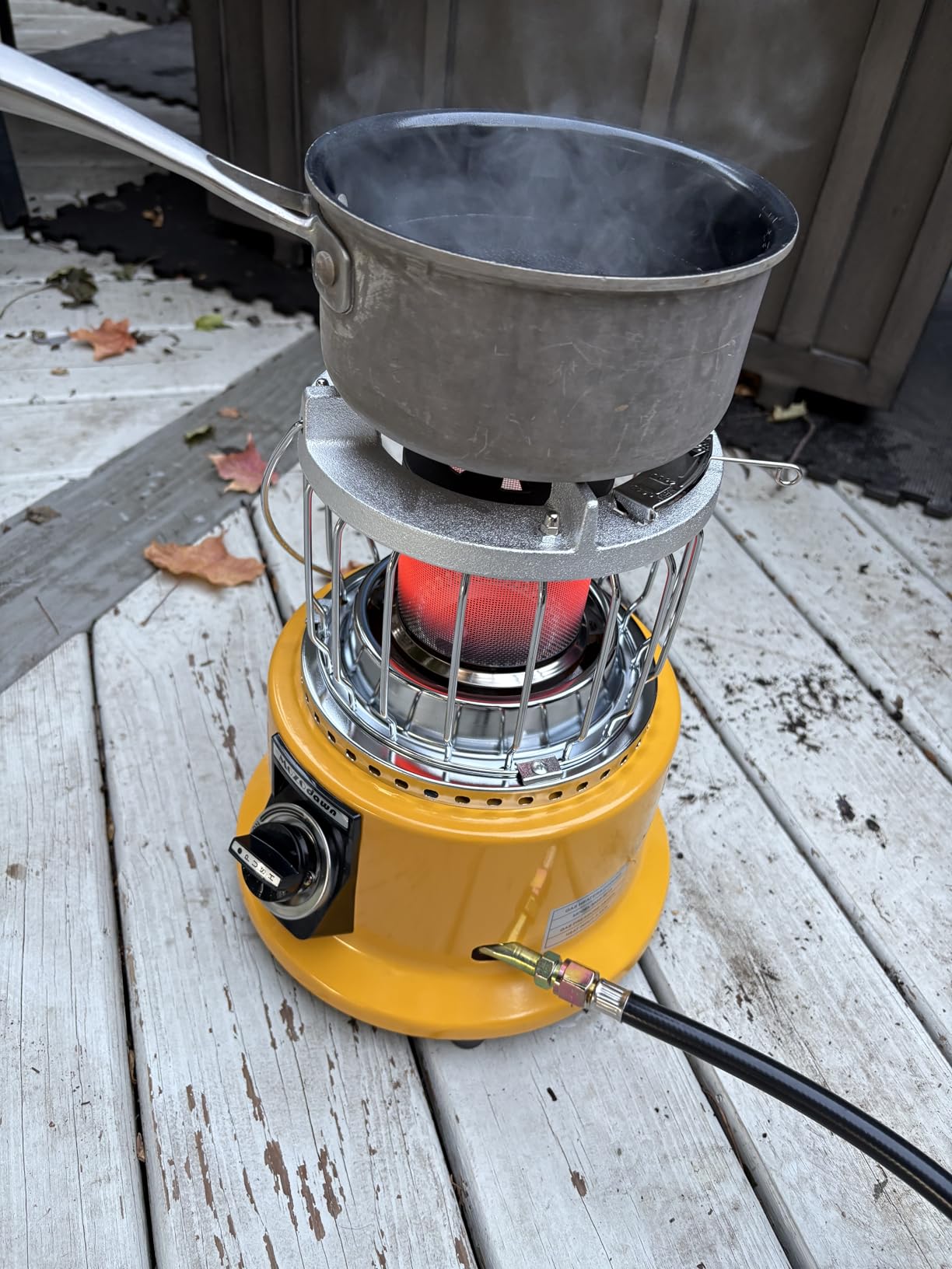 2 in 1 Propane Heater & Stove, 13,000 BTU Portable Propane Heater customer photo 2