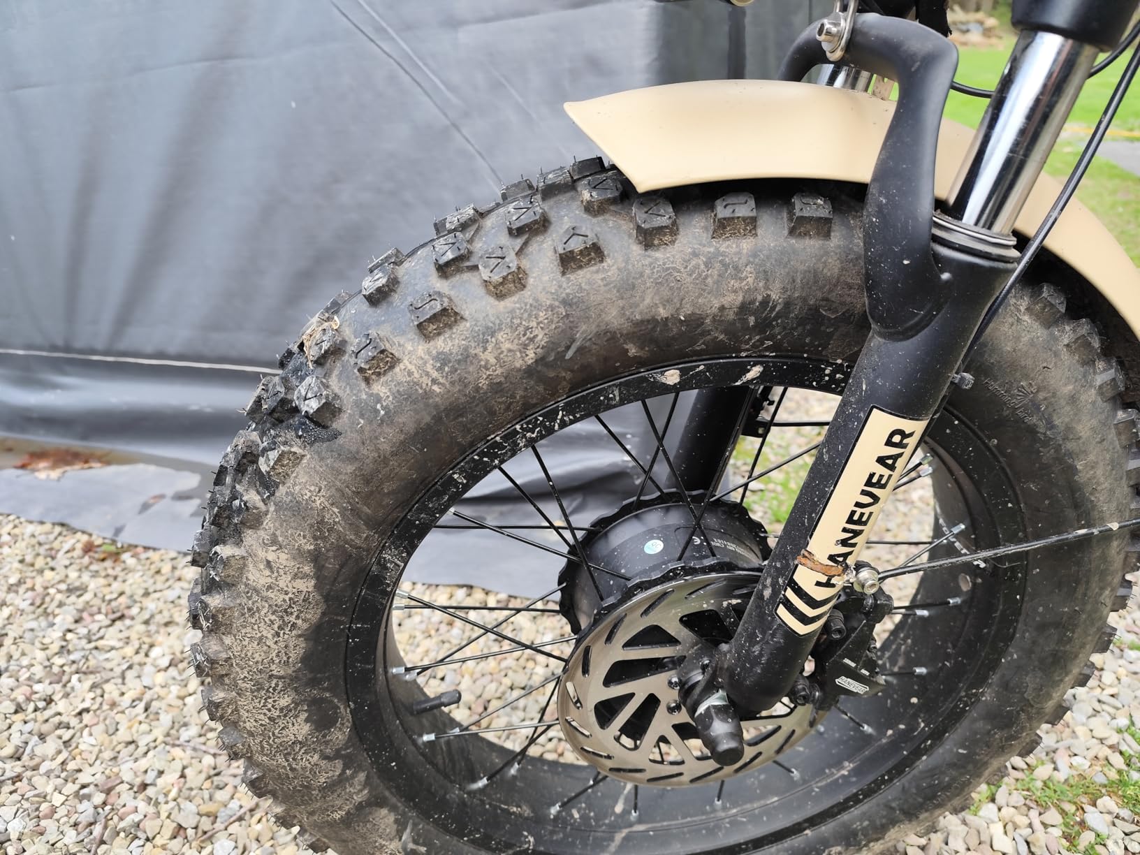 MOHEGIA Ebike Fat Tire: 20x4.0/26x4.0 Inch E-Bike Mountain Bicycle Tire Replacement, High-Performance and All-Terrain Folding Electric MTB Tire with Offroad or Trail Riding customer photo 1