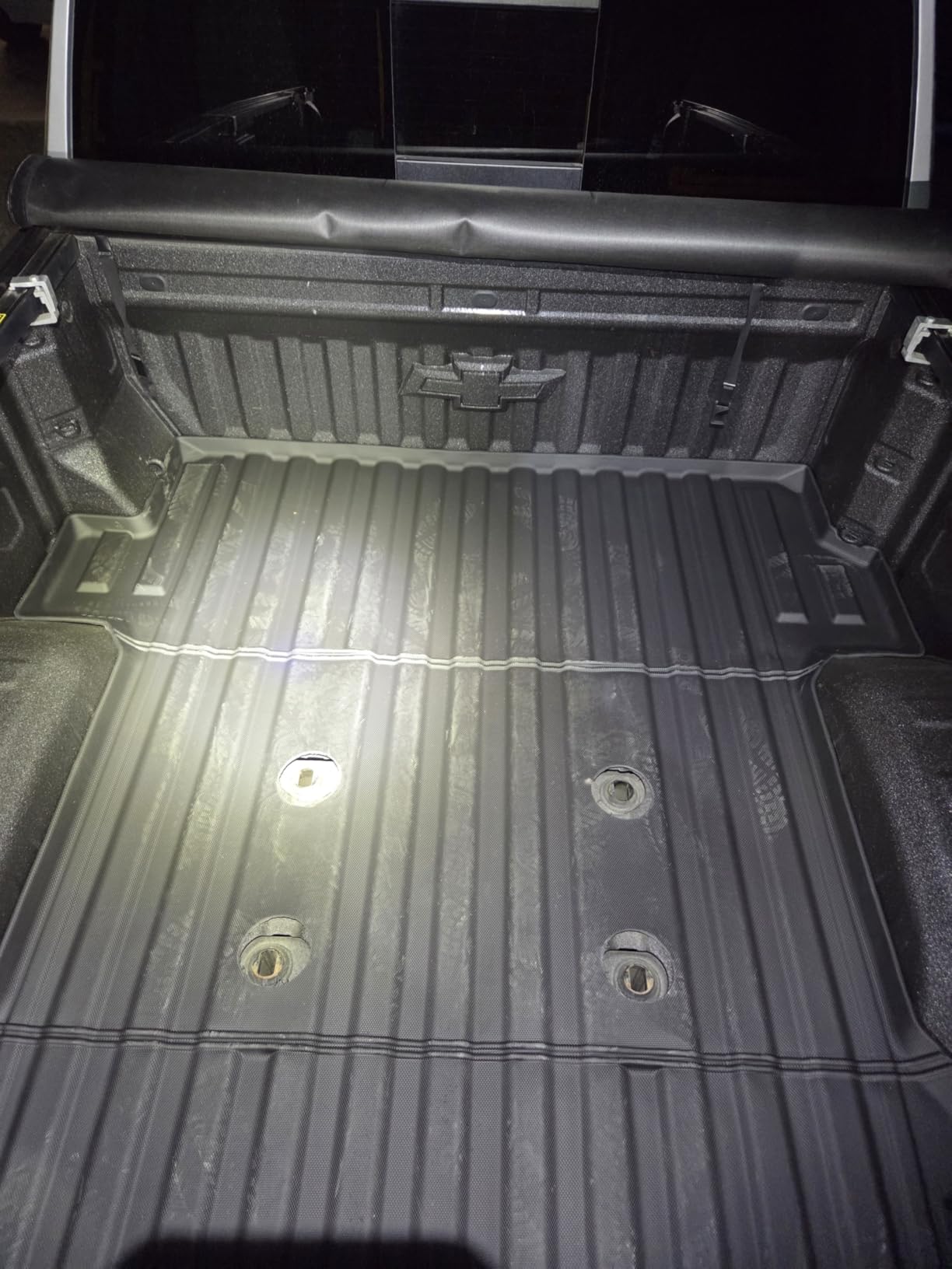 TripleAliners Truck Mat Compatible with 2019-2026 Chevy Silverado/GMC Sierra 1500 5.8FT Accessories, Truck Bed Mat Heavy Duty Custom Fit All Weather Protection TPE Pickup Bed Liner customer photo 2