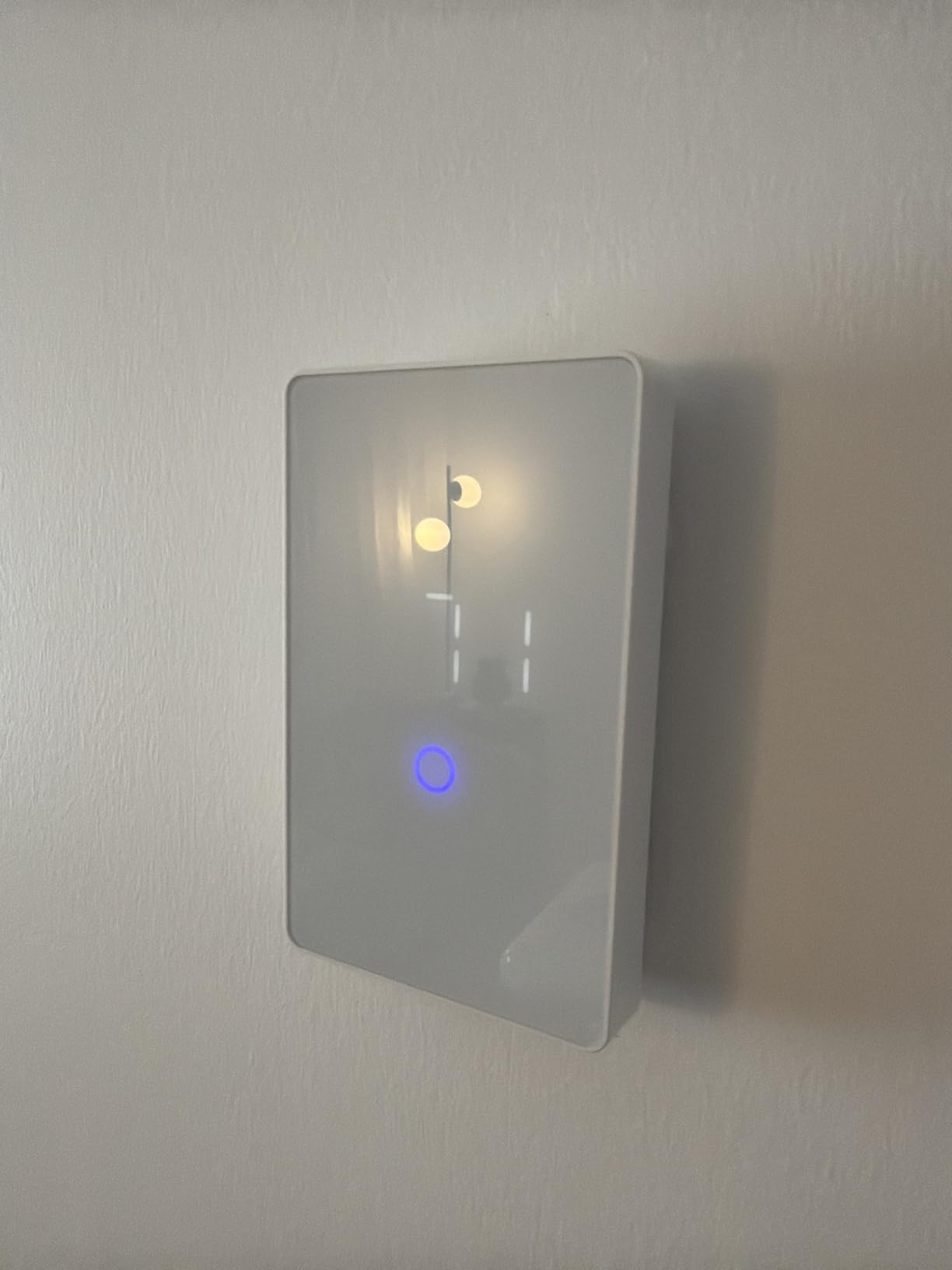 MAXKOSKO WiFi Smart Thermostat for Electric Floor Warming System with Touchscreen LED Display 120V/240V, Easy Connection & Energy Saving Home Programmable Thermostat White customer photo 1