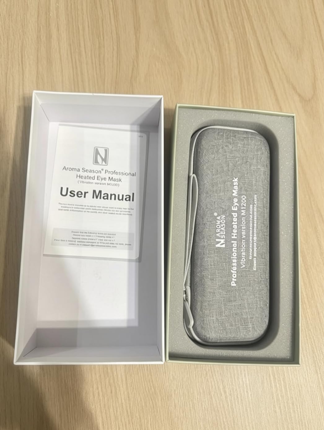 Aroma Season Vibrating Heated Eye Mask for Dry Eyes, 3000mAh Cordless Warm Eye Compress for Stye, Blepharitis, Rechargeable Electric Eye Heating Pad for MGD, Included Hygienic Eyelid Sheets customer photo 2