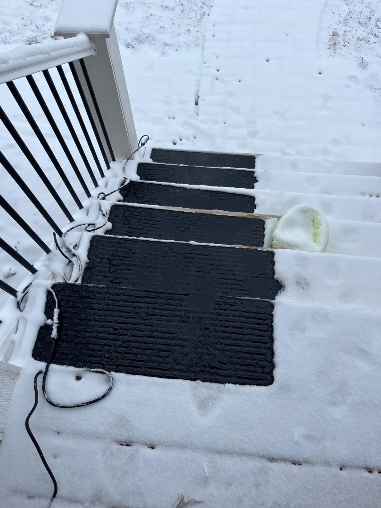Snow Melting Walkway Mat 3 Pcs, 10