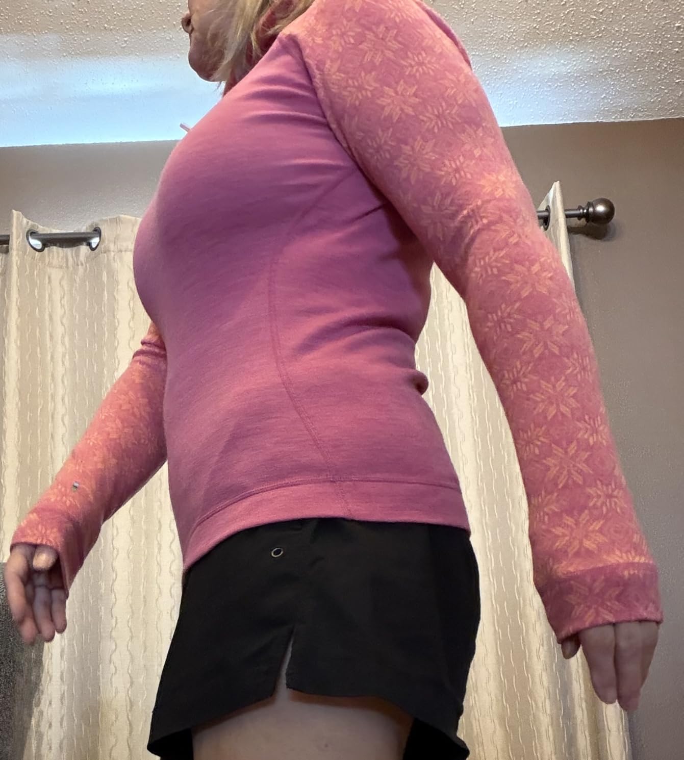 Smartwool Women's Classic Thermal Merino Base Layer 1/4 Zip customer photo 1