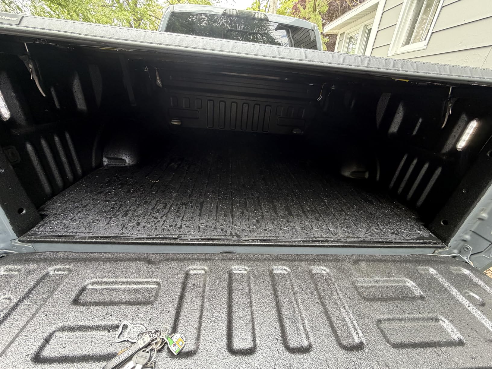 GEEDAR Heavy Duty Rubber Truck Bed Mat for 2005-2023 Toyota Tacoma 6ft Long Bed, Tacoma Accessories, Toyota Tacoma Truck Bed Mat Liner, Black customer photo 1