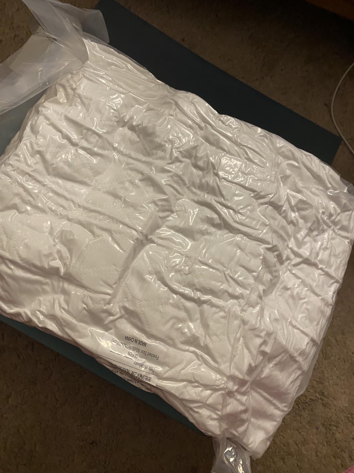 Gotcozy Heated Mattress Pad King Size Dual Control - Electric Mattress Pad Fit up to 15'' with 6 Heat Setting & 10 Hour Auto Off ETL C Certified Machine Washable(White) customer photo 2