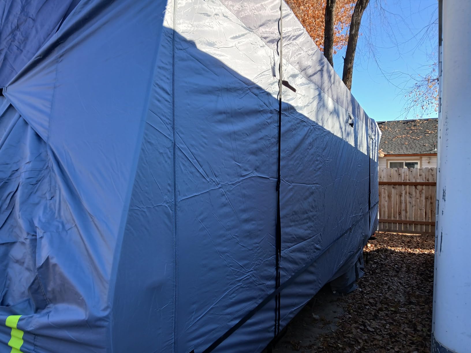 RVMasking RV Cover, Waterproof 600D Top Travel Trailer Cover for 34'1