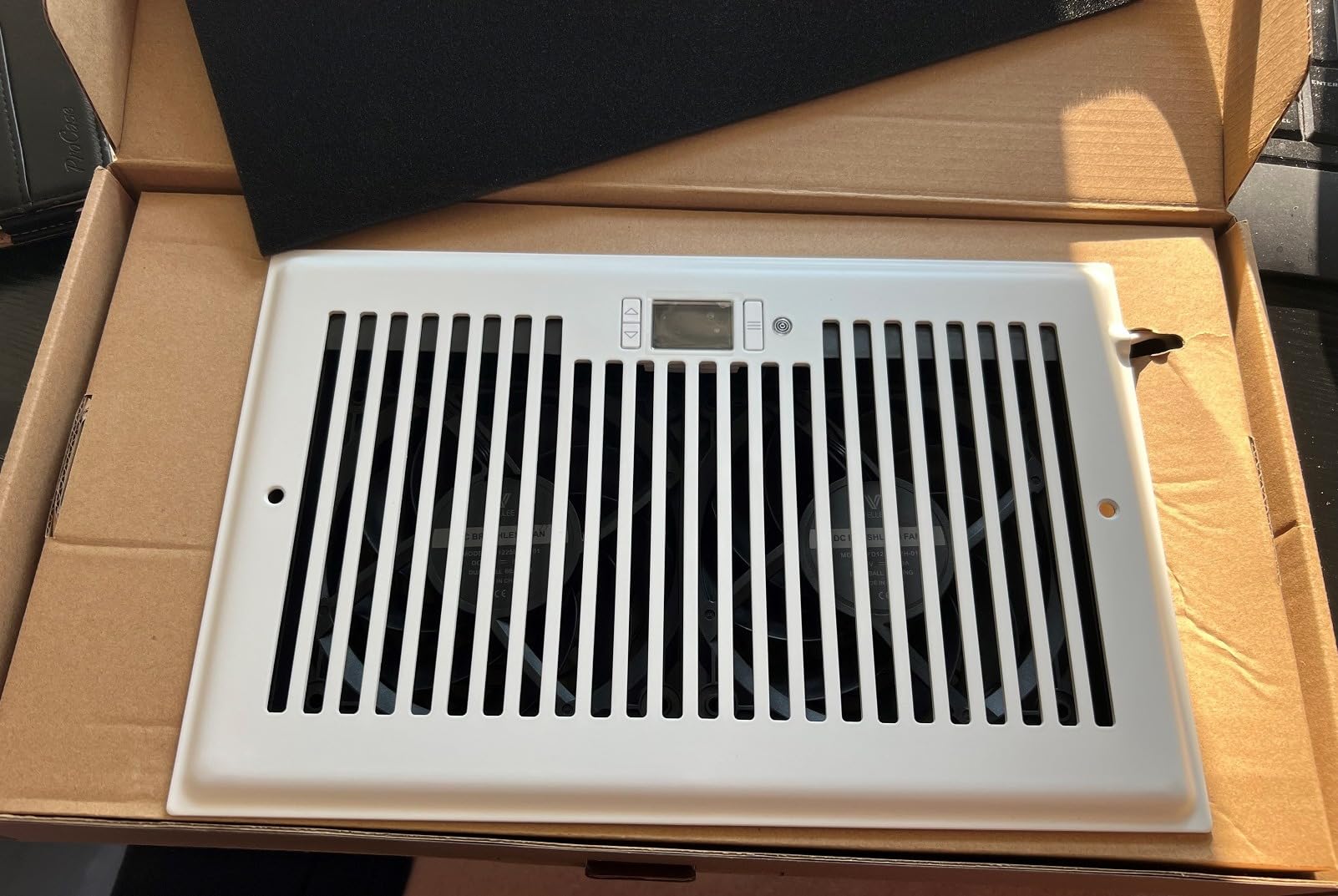 VELLEE Quiet Register Booster Fan Fits 6
