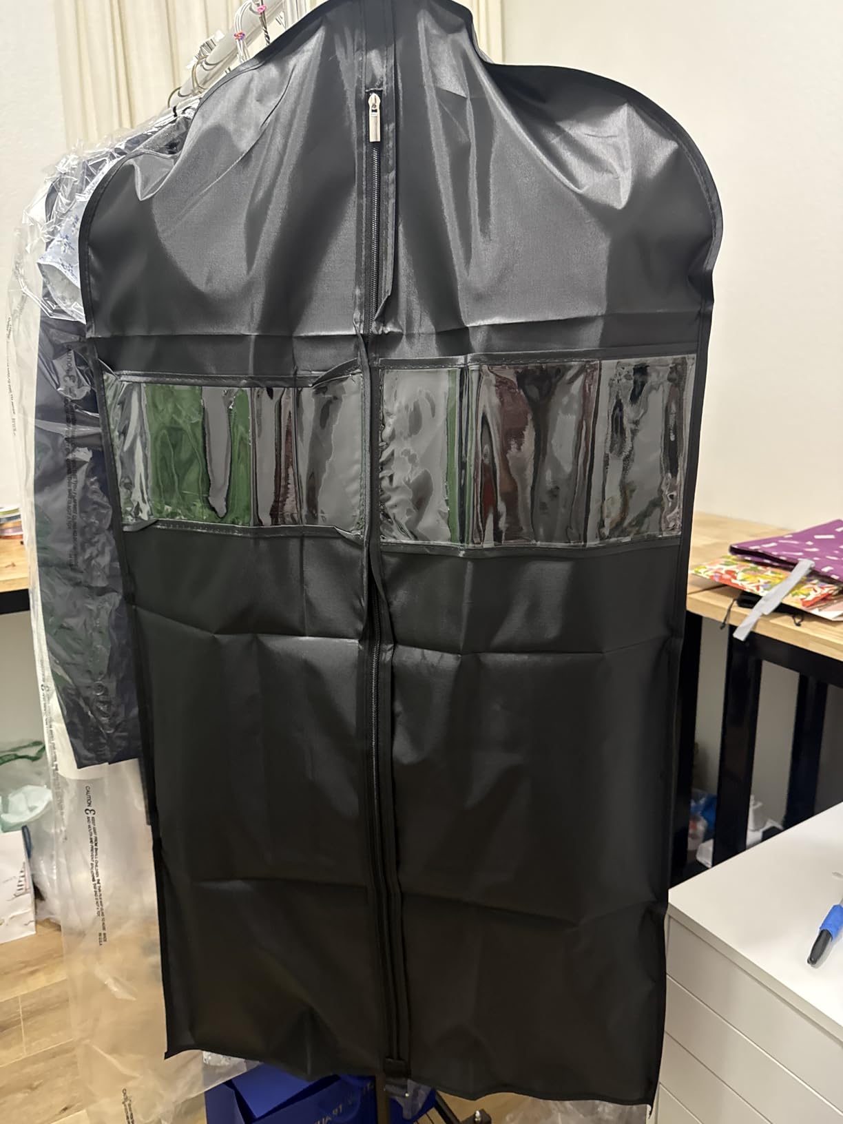 Univivi Hanging Garment Bag for Travel, 60