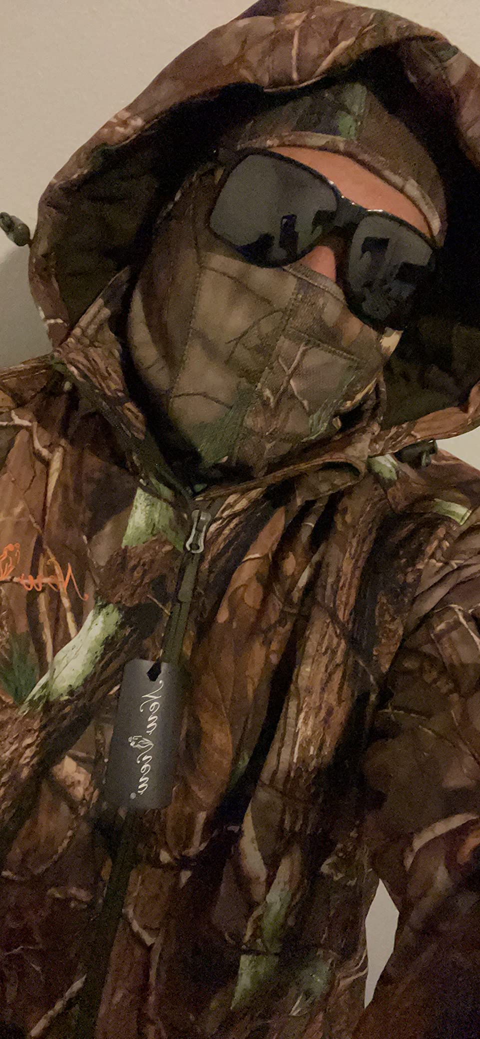 Insulated Hunting Jacket for Men Cold Weather, Warm Camo Hunting Jackets with Hood, Water Resistant Hunting Clothes customer photo 1