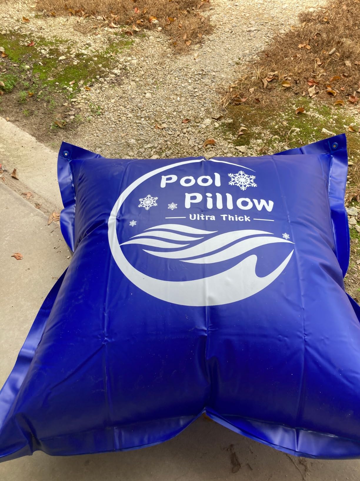 4 x 4FT Pool Pillows for Above Ground Pools, 0.4mm Thicker PVC Winterize Pool Closing Kit, Durable Pool Cover Air Pillow Kit for Winter to Support Covers, Rope Included customer photo 2