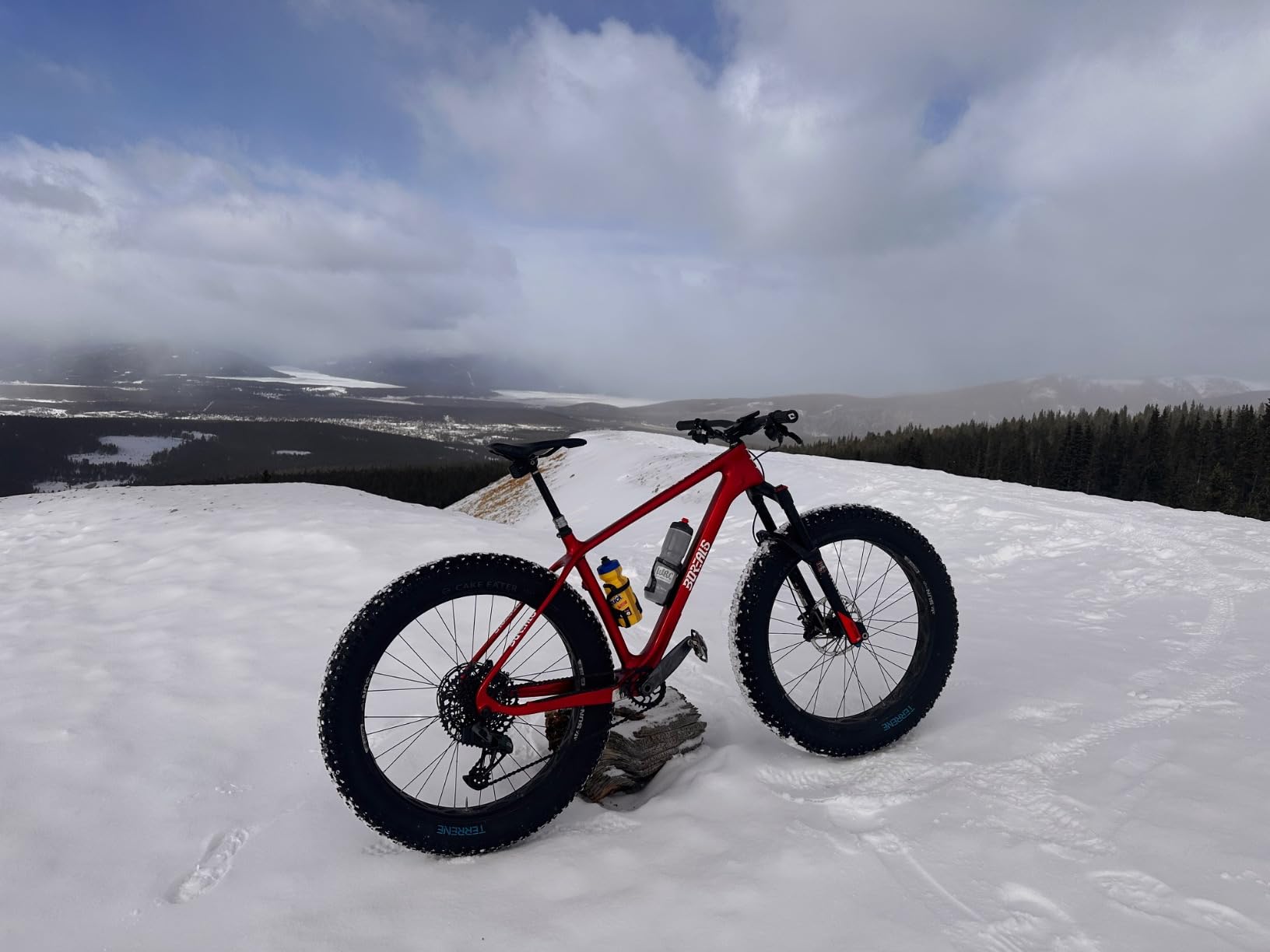 Fat Bike Tire by Terrene - Cake Eater Tubeless, Stud Capable, Fast Rolling Fat Tire - All Season customer photo 2