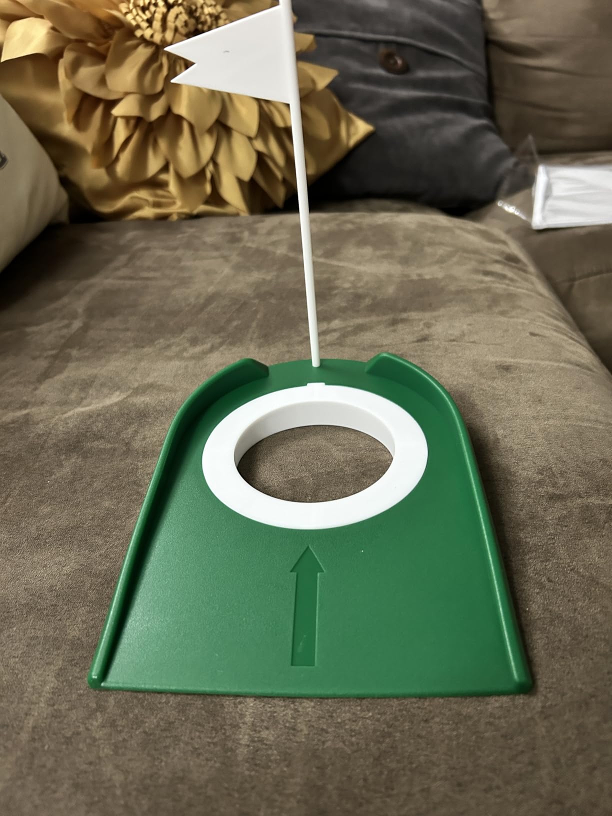 Wekin Golf Putting Green, 5x10ft Thickening Professional Large Golf Putting Mat with Realistic Turf for Indoor & Outdoor, Golf Game Practice Equipment customer photo 1