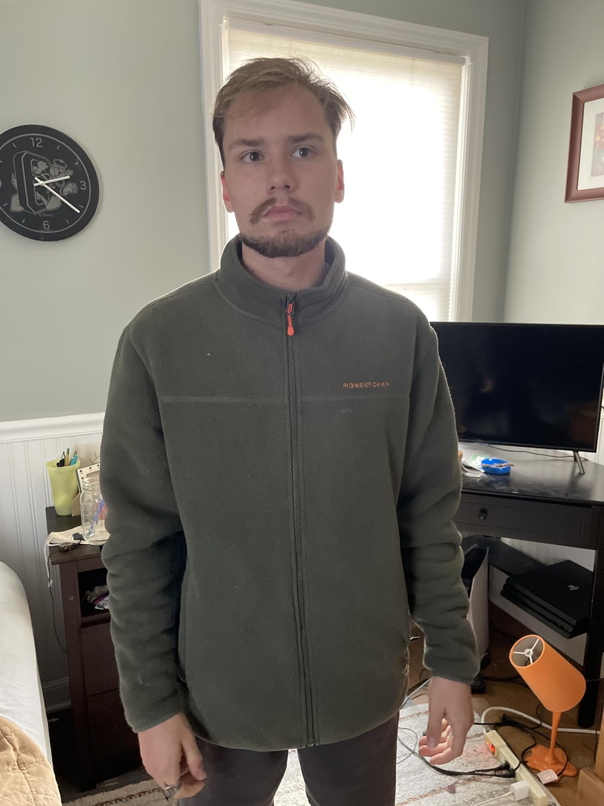 Men's Polar Fleece Sherpa Lined Jacket Warm Full Zip Up Thick Jacket customer photo 1