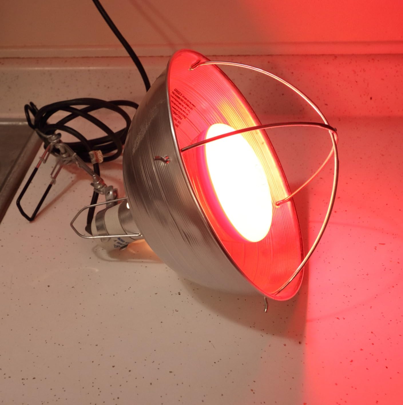 Infrared Light Bulb, 275W Near Infrared Red Light Therapy Bulbs, Infrared Heat Lamp Bulb Fits for E26 / E27 Base customer photo 2