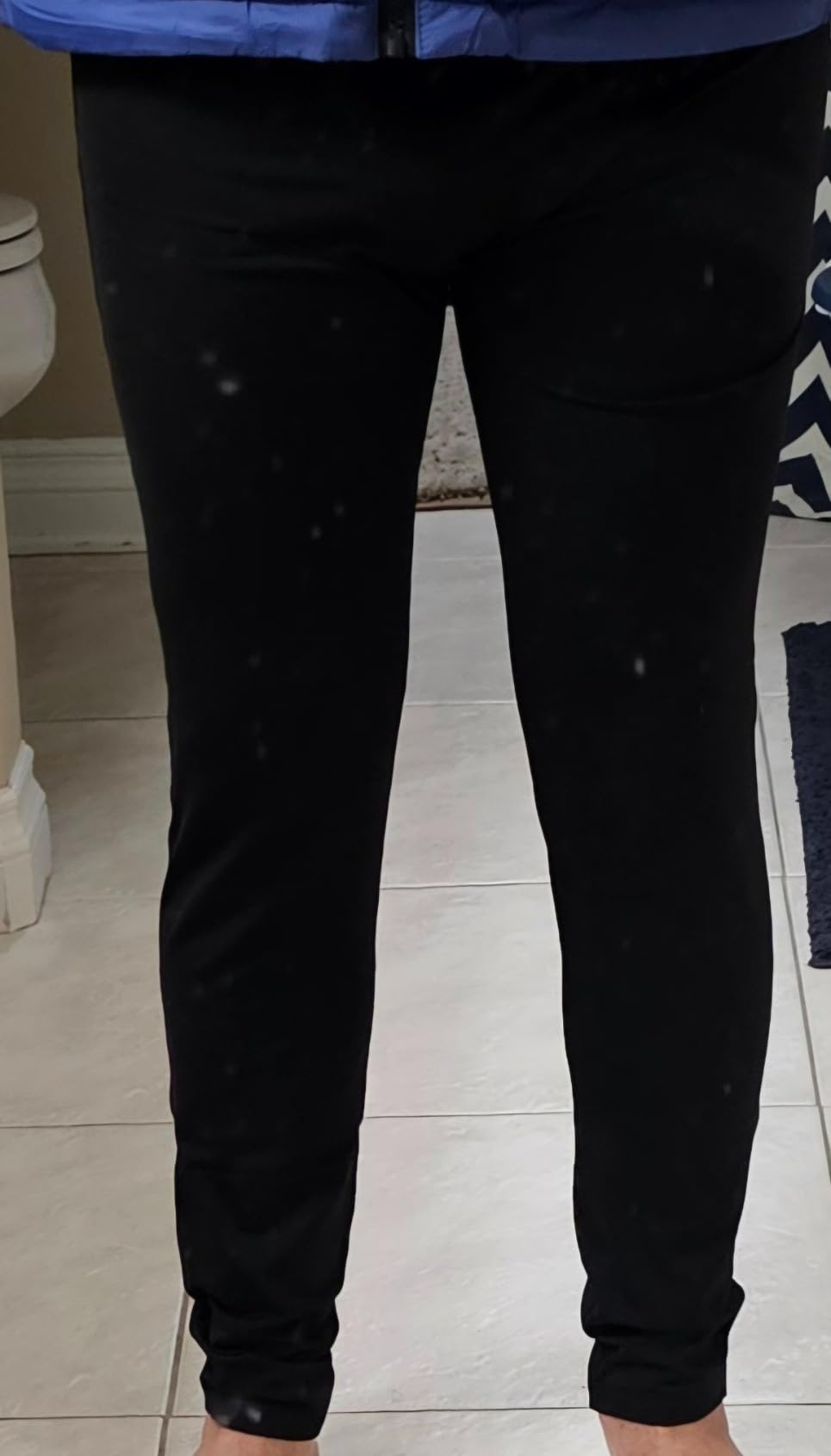 Men's Thermal Compression Pants Fleece Lined Sports Tights Athletic Leggings Base Layer Bottoms Cold Weather Gear customer photo 1