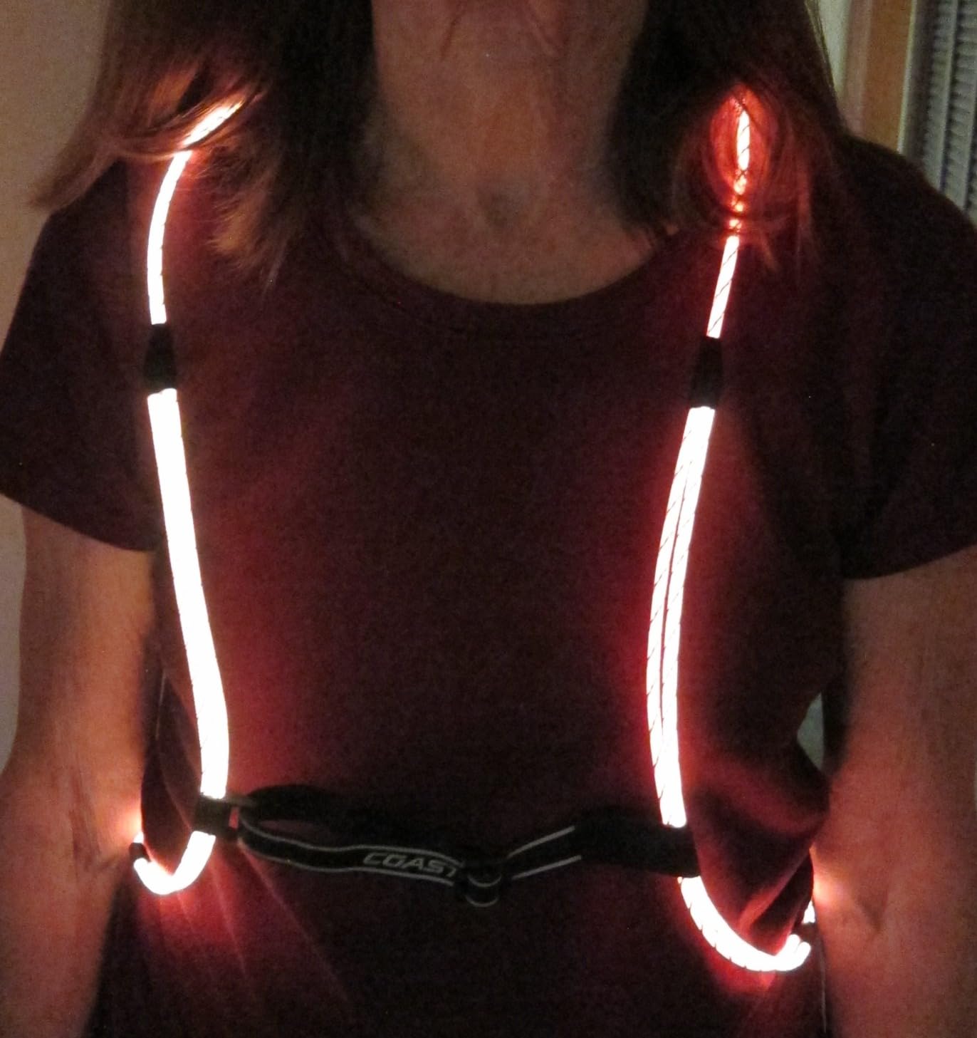 Coast LH150 Version 2.0 Rechargeable LED Hi-Vis Lighted Vest customer photo 1