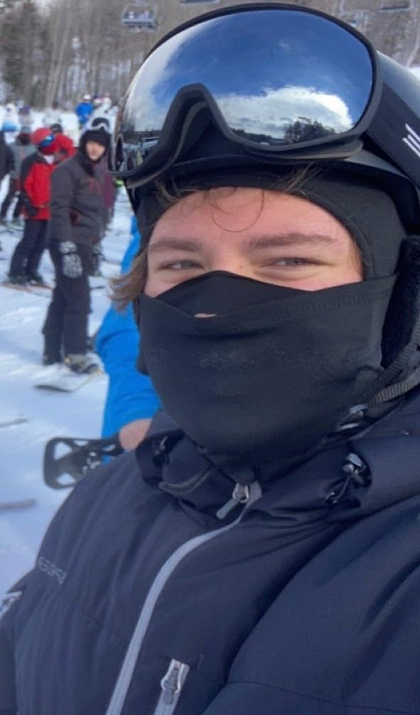 Ski Mask for Men Women, Nose Opening Breathable Warm Balaclava Face Mask Windproof for Skiing Snowboarding Cycling customer photo 2