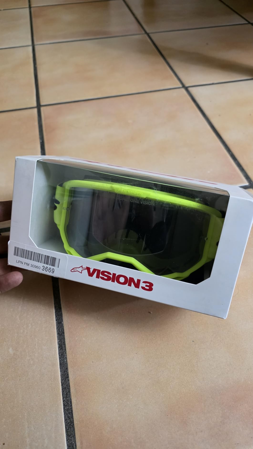 Alpinestars Vision 3 MX ATV MTB Off Road Goggle customer photo 2