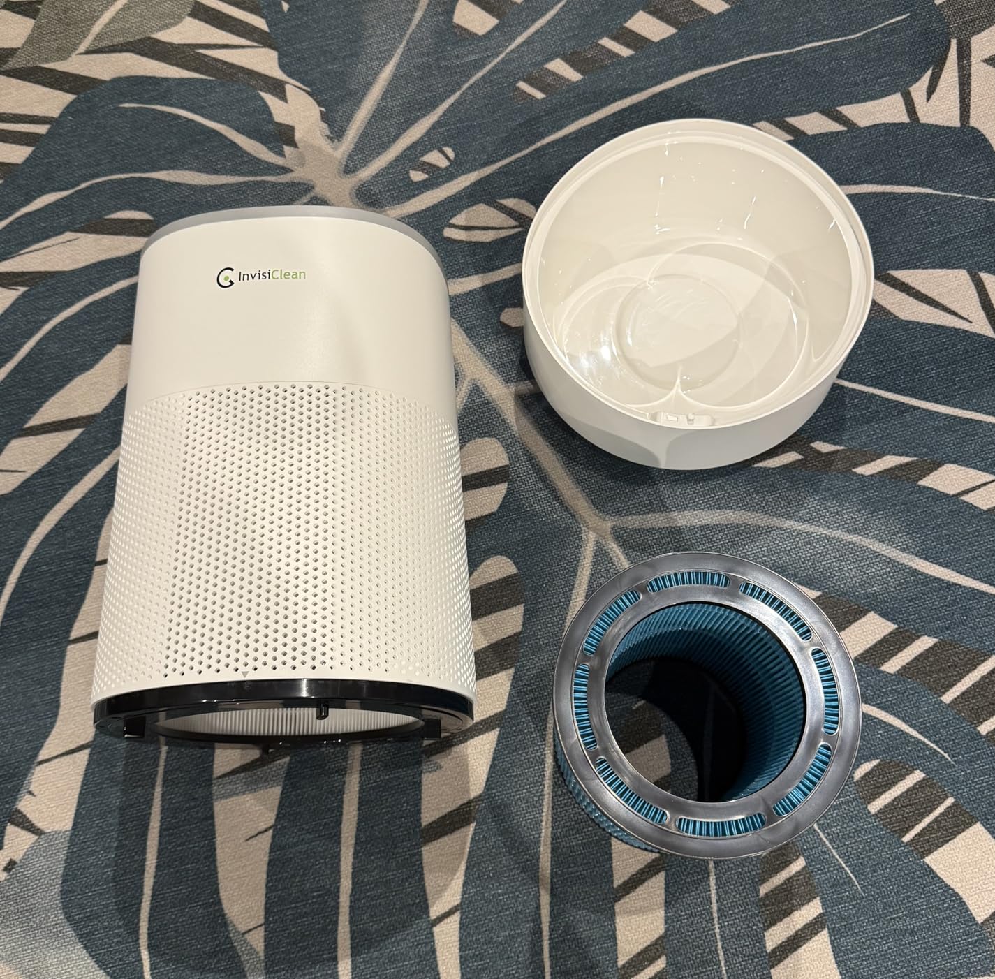 InvisiClean AquaNova Air Purifier and Humidifier Combo All in One - Quiet 2 in 1 Smart Air Humidifier and Purifier for Home - Up to 1100 sq ft customer photo 1