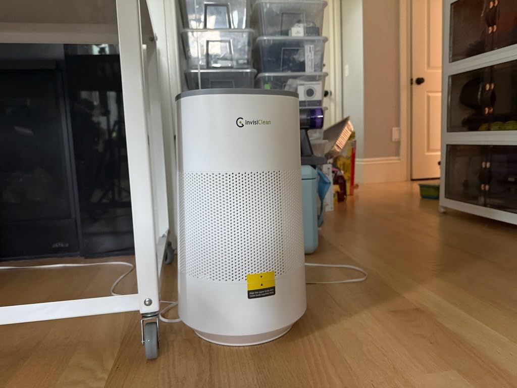InvisiClean AquaNova Air Purifier and Humidifier Combo All in One - Quiet 2 in 1 Smart Air Humidifier and Purifier for Home - Up to 1100 sq ft customer photo 2