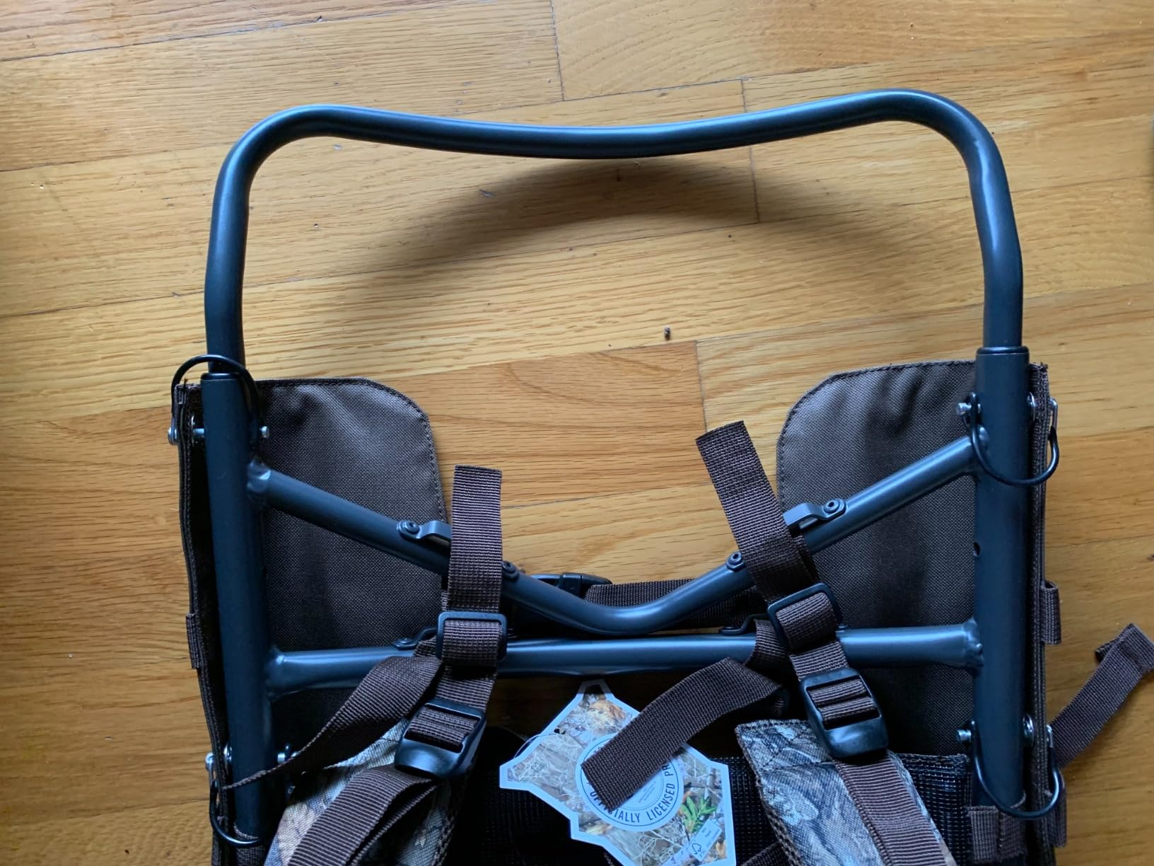 TR Aluminum External Frame Backpack with Adjustable Height for Extra Large Load Hunting Hiking Design, Camouflage customer photo 1