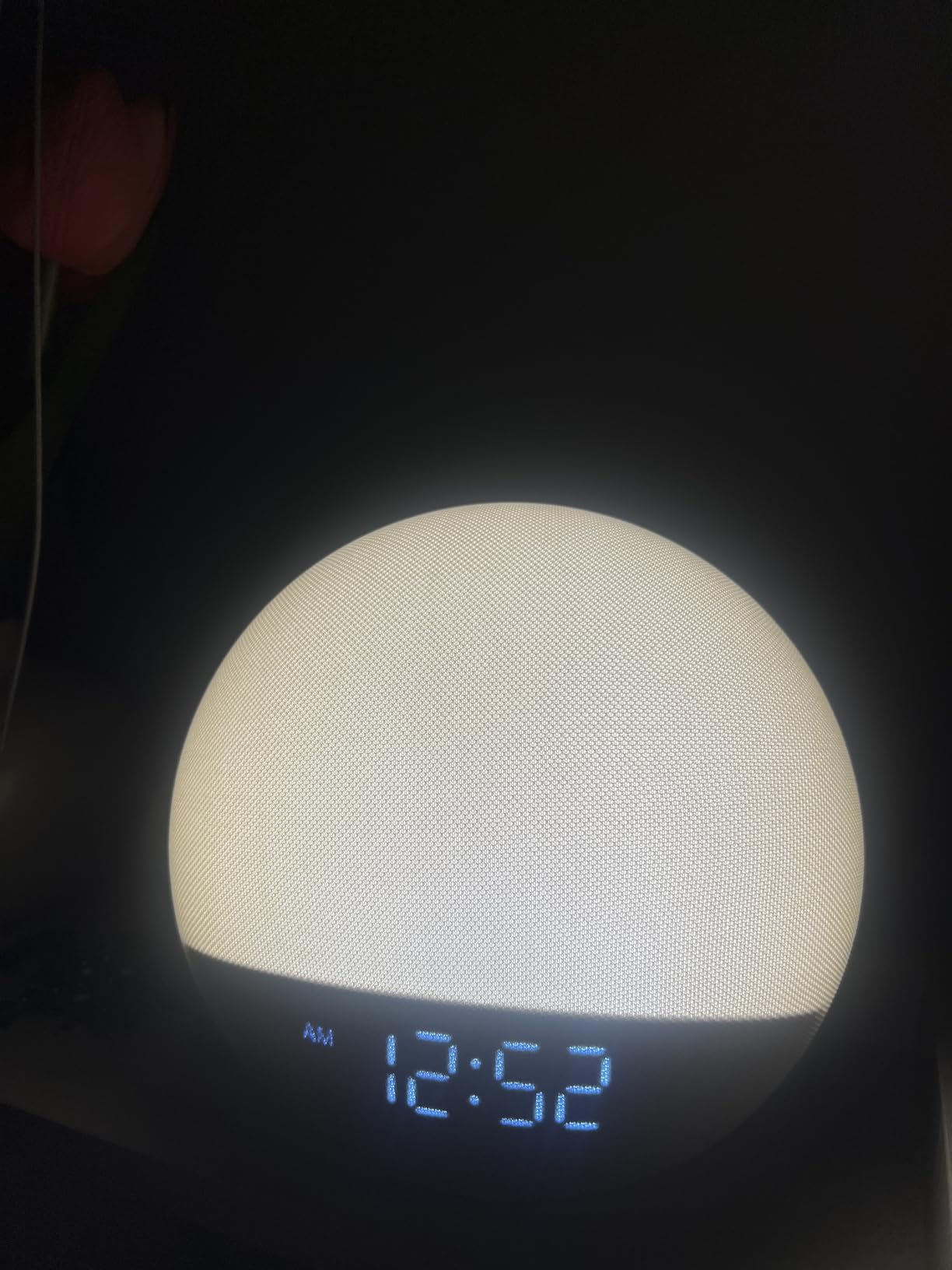 Sunrise Alarm Clock White Noise Machine: Natural Wake Up Light - Dimmable Clock with Bluetooth Speaker for Bedroom - 25 Sleep Sounds for Baby Adults Kids Putty customer photo 2
