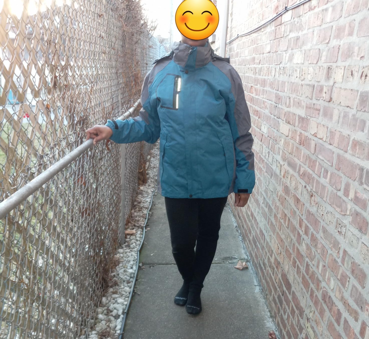 Mens Winter Skiing Jacket 3 in 1 Waterproof Warm Snow Fleece Lining Coat Hooded Windproof Jacket S-6XL customer photo 2