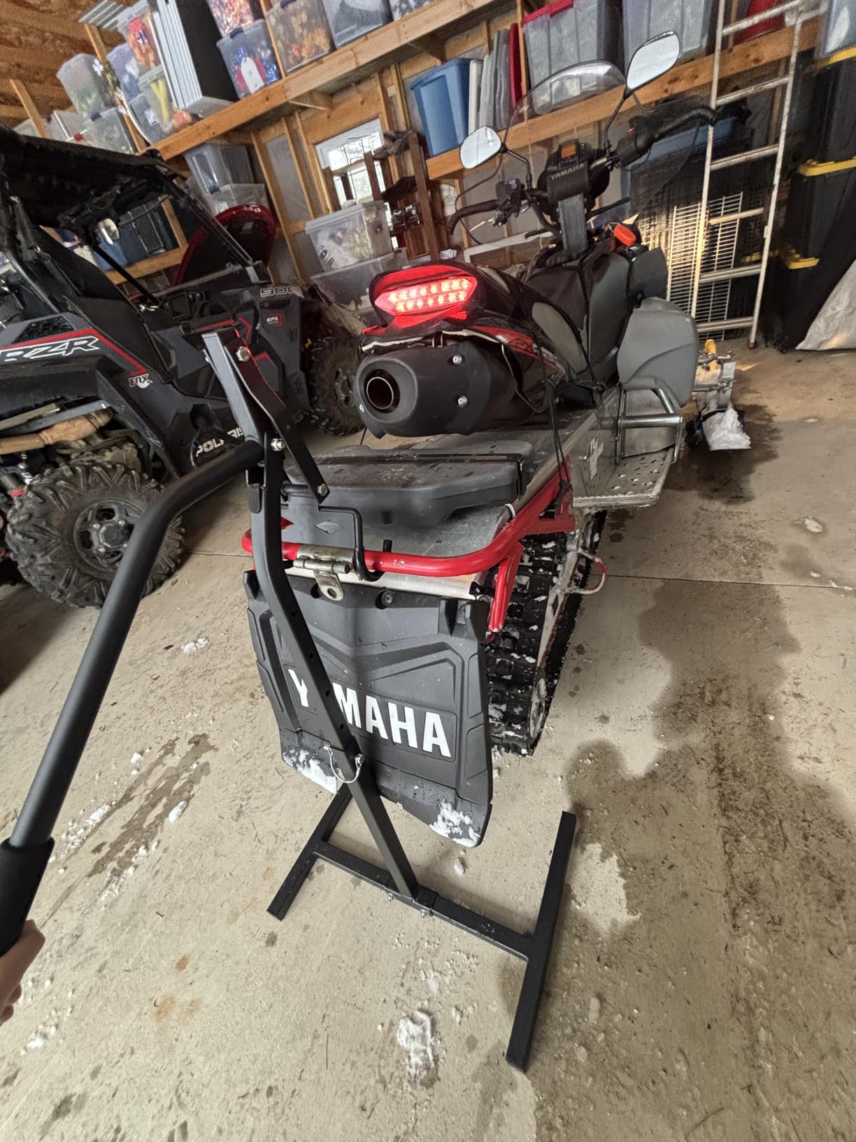 Snowmobile Lever Lift Stand for Yamaha/Polaris/Arctic Cat, Max 33