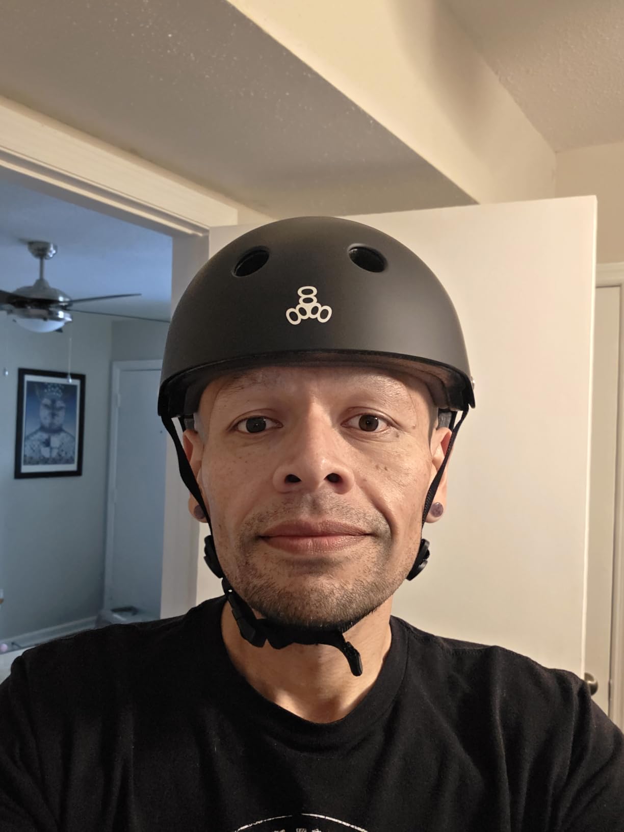 Triple Eight Deep Cover Helmet - Ideal for Skateboarding, Bicycling, BMX, and Roller Skating customer photo 1