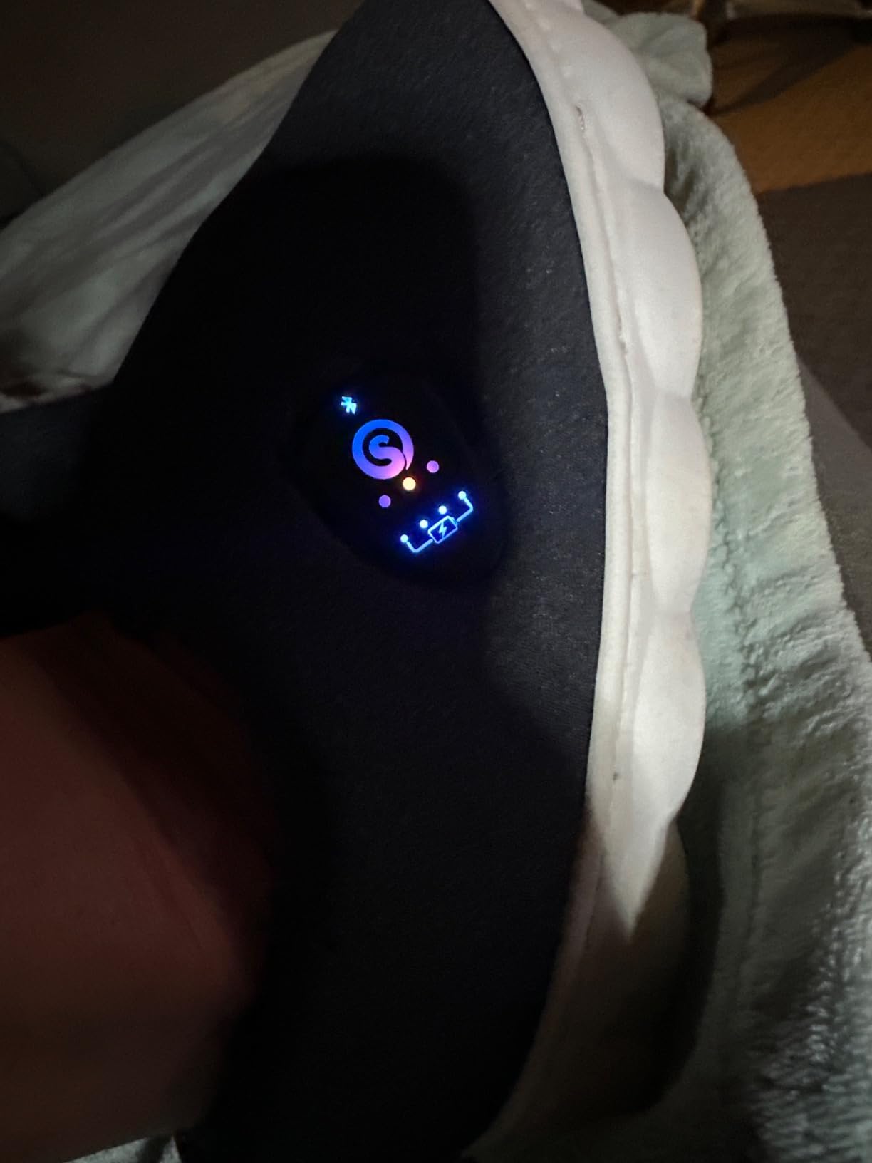 Heated Slippers with App Control, 7.4V Electric Heated Foot Warmer for Men Women, Heated Shoes for Winter Home customer photo 1