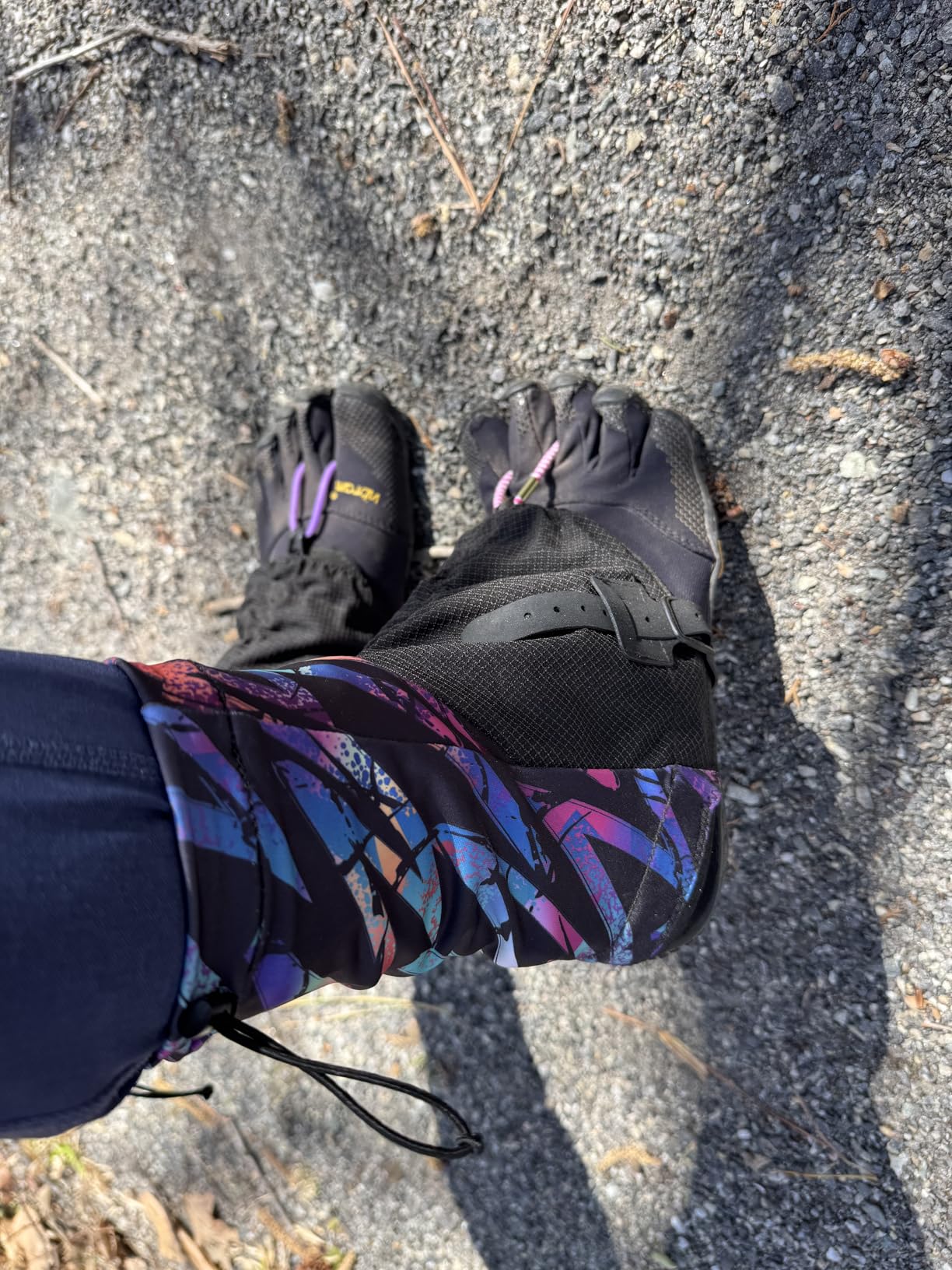 Low Gaiters,Ankle Gaiters,Snow Boot Guard Gators,Shoe Gaiters,Gators for Hiking Boots,Leg Gaiters,Waterproof Hiking Gaiters for Hunting,Running,Snow,Mountain Climbing customer photo 1