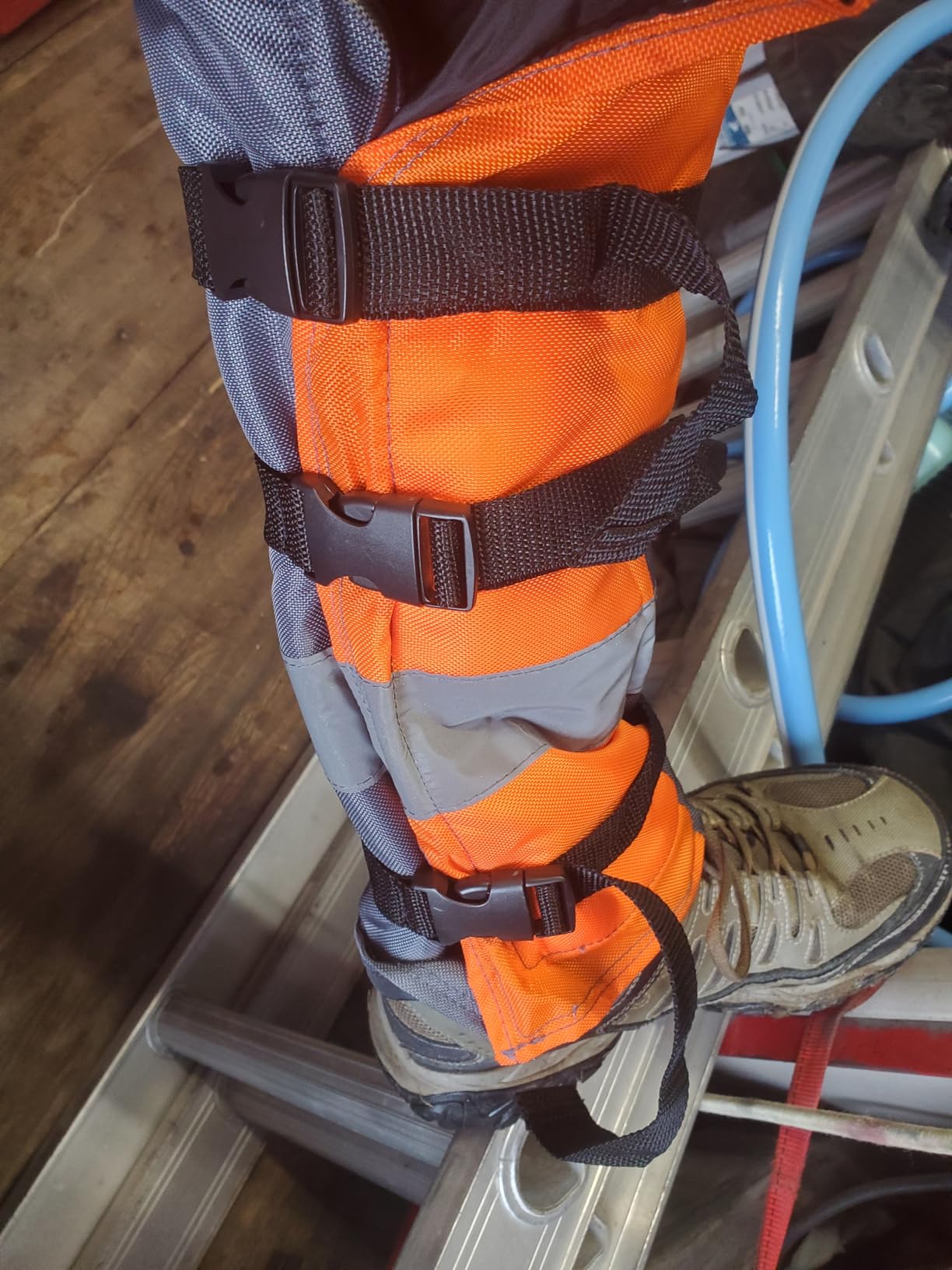 PROYAMA Chainsaw Chaps for Cutting and Logging, 9 Layers Lightweight, Chainsaw Pants Adjustable Belt, 36-38 Inch customer photo 1