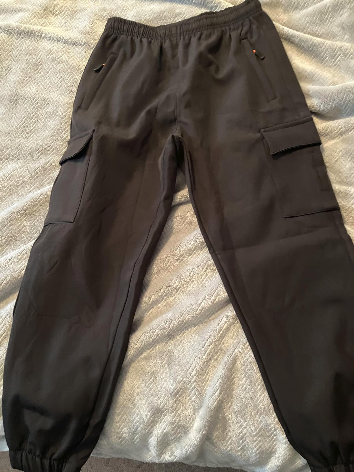 Boys Girls Snow Pants Waterproof Fleece Lined Ski Pants Kids Winter Hiking Pants customer photo 2